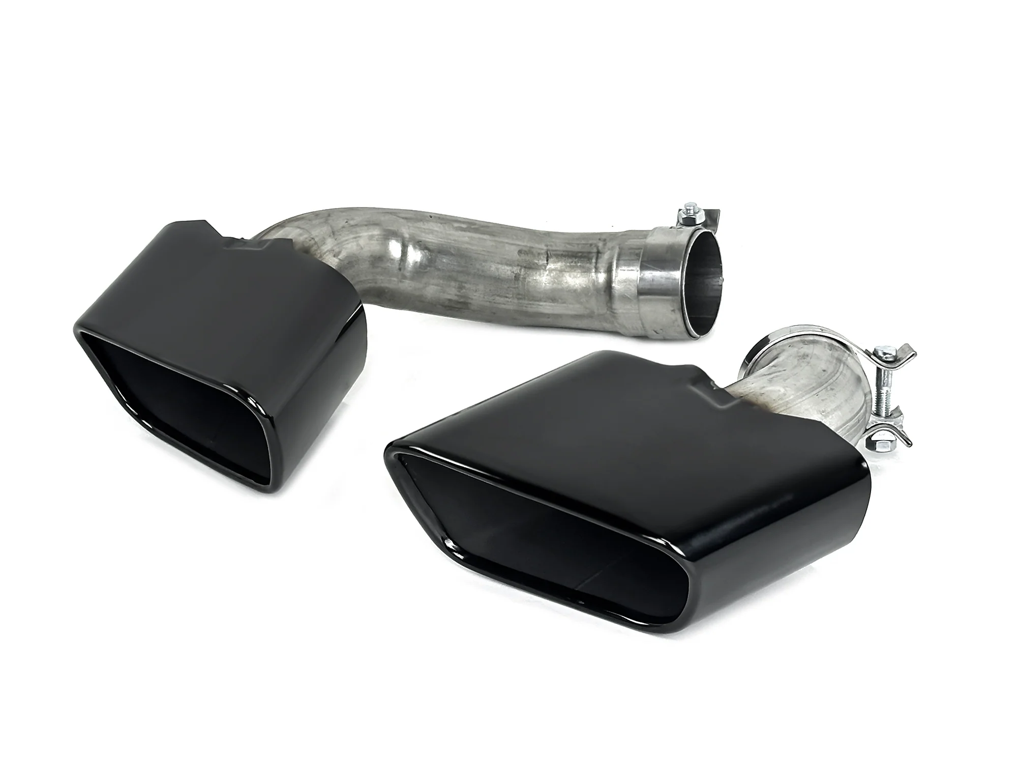 Gloss Black Exhaust Tips Tail Pipe fit for BMW X5 F15 35i M -Sport 2014-2018 et316 - Image 6