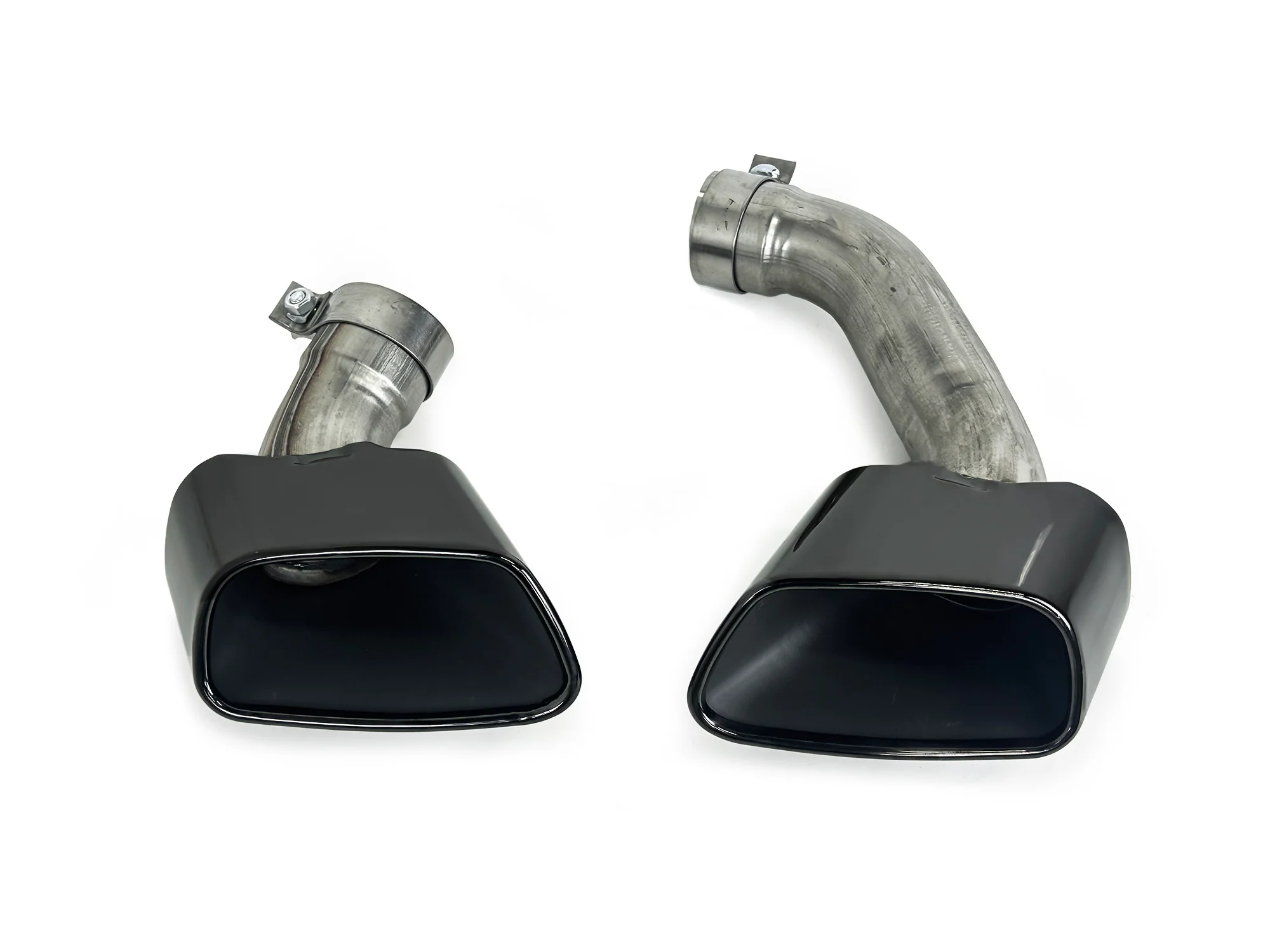 Gloss Black Exhaust Tips Tail Pipe fit for BMW X5 F15 35i M -Sport 2014-2018 et316 - Image 9