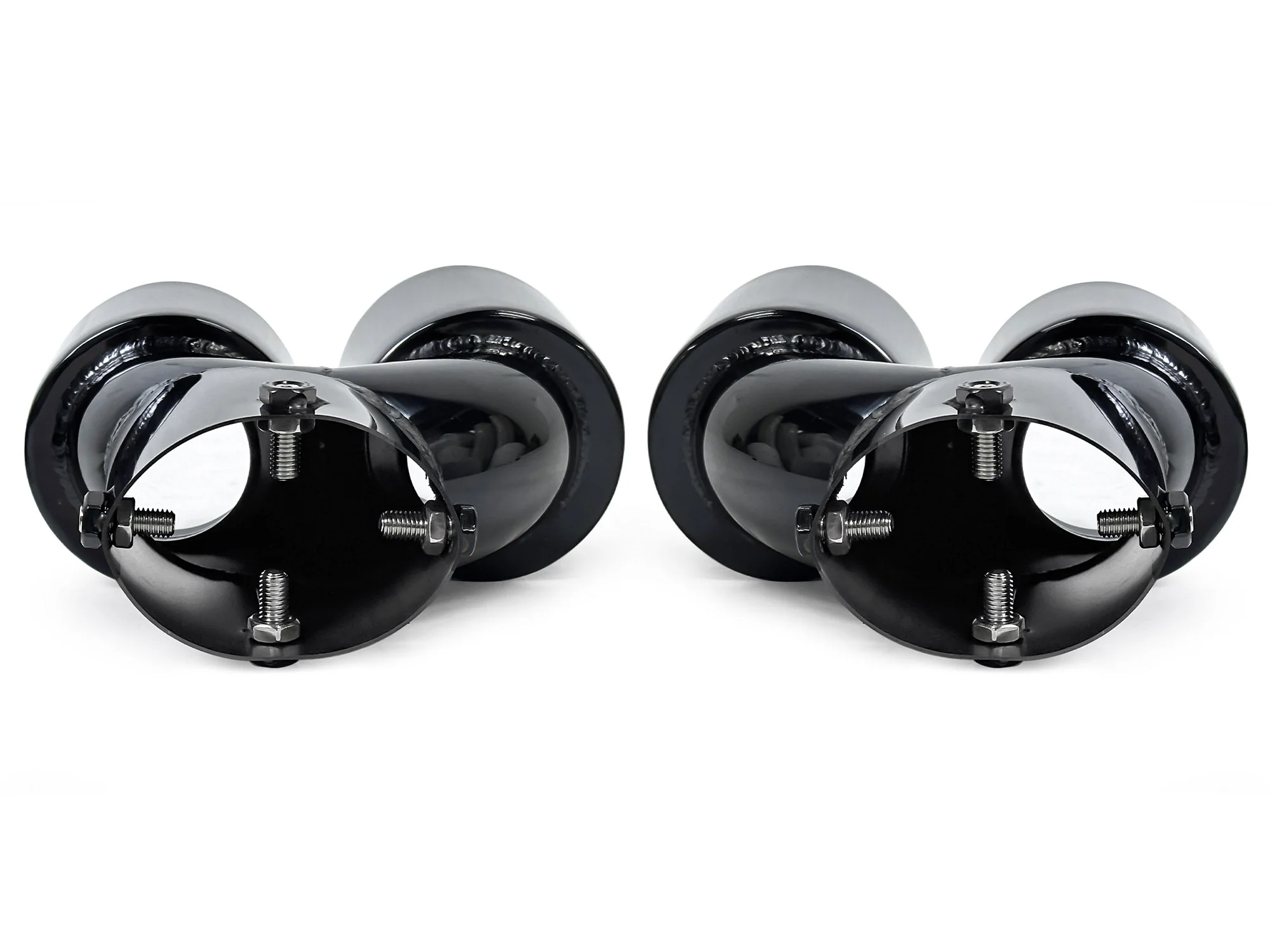 Gloss Black Exhaust Tips Tailpipe for BMW G23 M440i G20 M340i G42 M240i 2019-2026 - Image 9