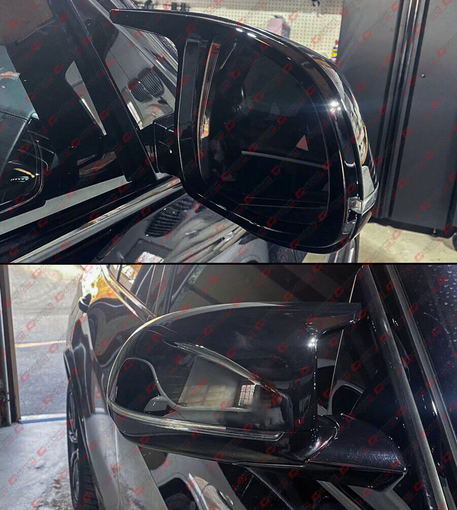 Gloss Black For 2014-2018 BMW F15 X5 F16 X6 X4 X3 M Style Mirror Cover Conversion Housing Assembly - Image 7