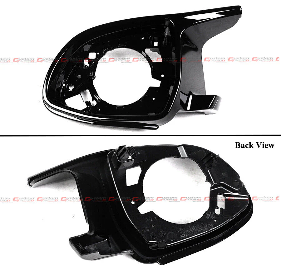 Gloss Black For 2019-2026 BMW G05 X5 G02 X4 G01 X3 G06 X6 M Style Mirror Cover Conversion Housing Assembly - Image 5
