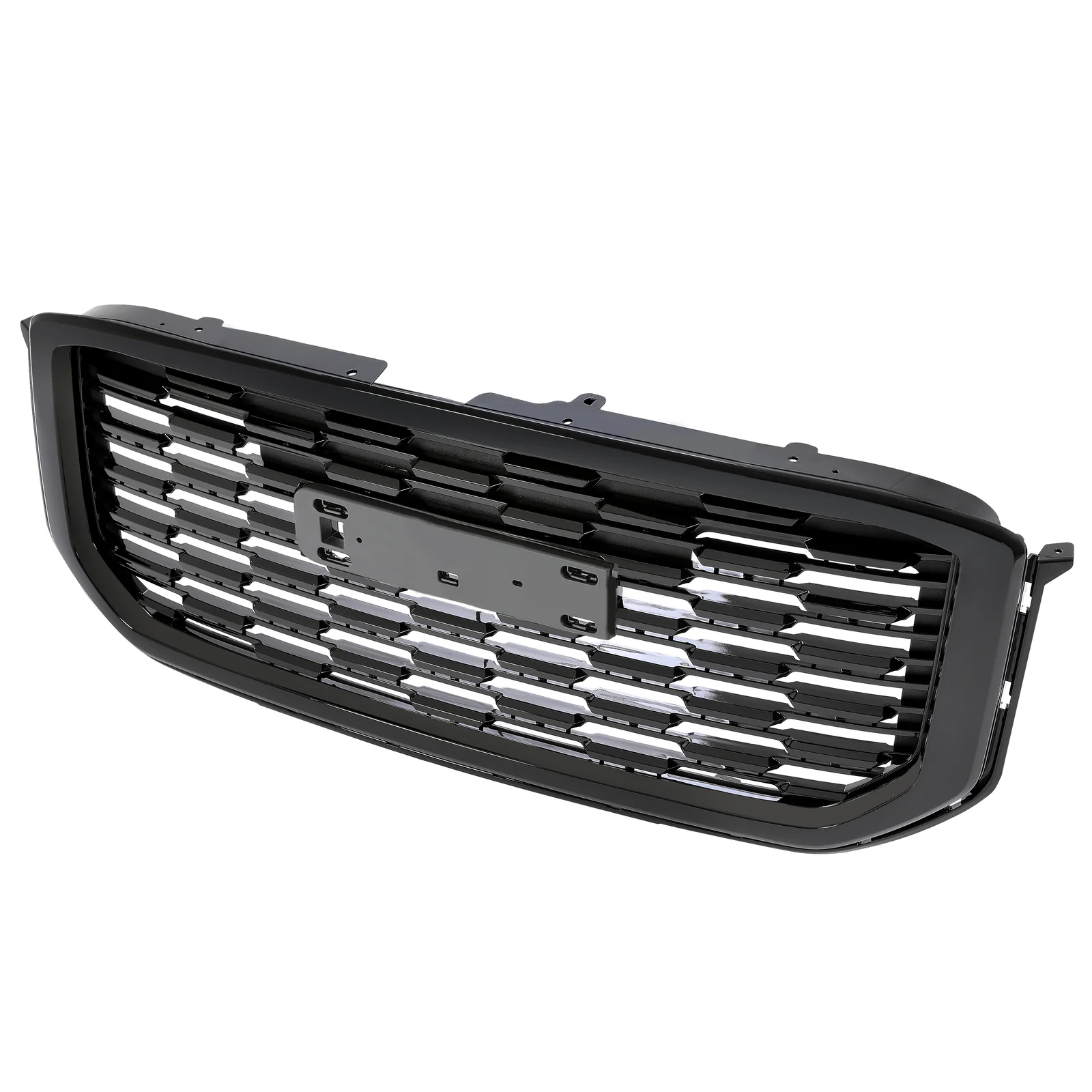 Gloss Black For GMC Yukon Denali Style 2015-2020 22936421 Front Upper Grille - Image 4