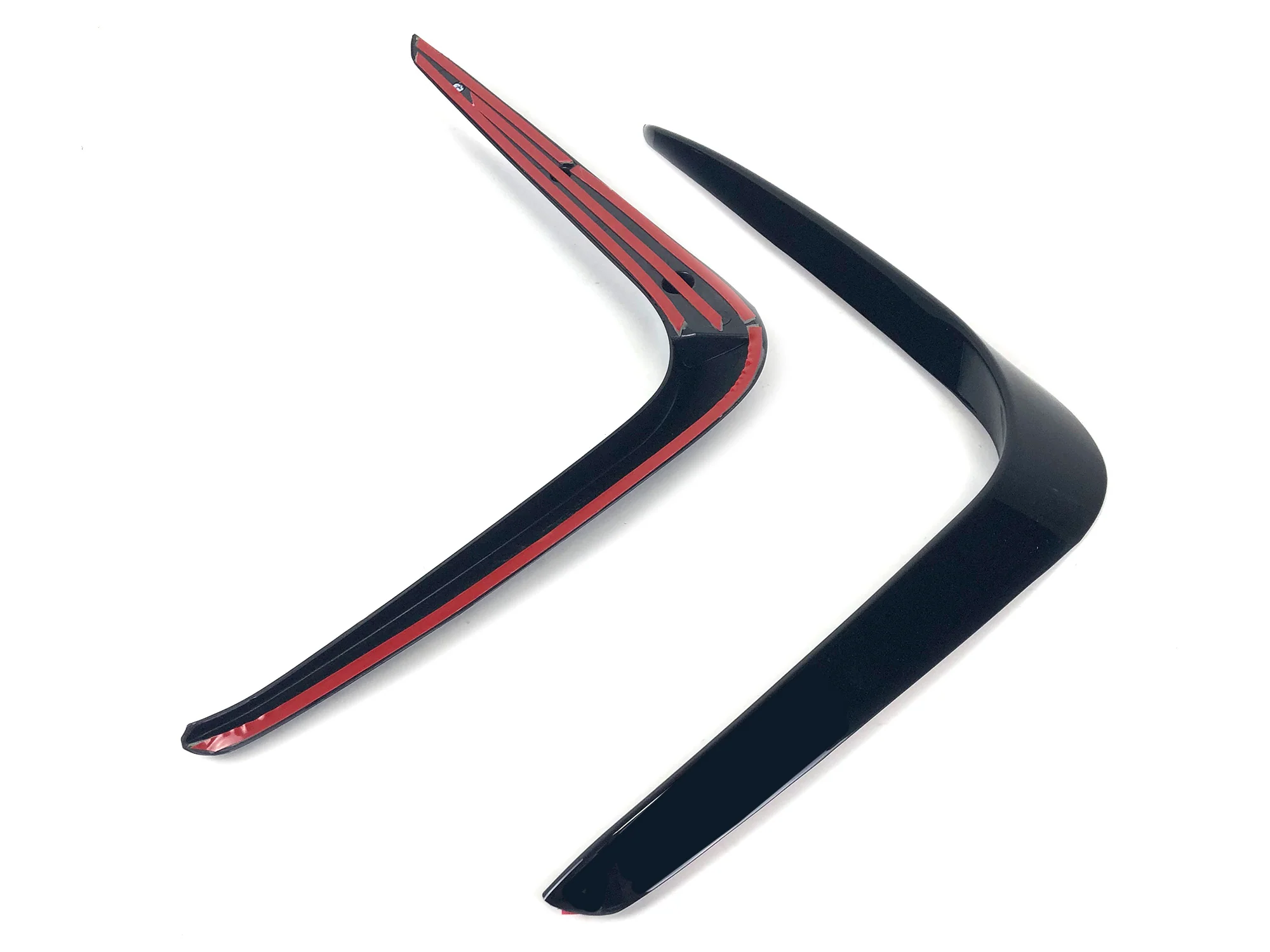 Gloss Black Front Bumper Air Duct Splitter Trims for BMW 4-Series G26 4-Door M-Sport 2021-2024 - Image 12