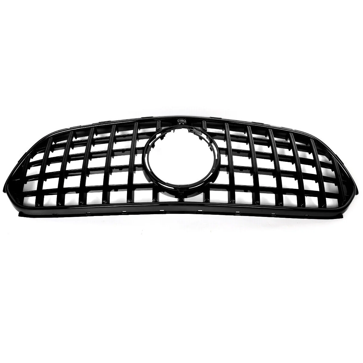Gloss Black Front Bumper Grill For Mercedes GLC X254 C254 GLC300 GLC350 GLC400 Non-AMG 2023-2026 - Image 10