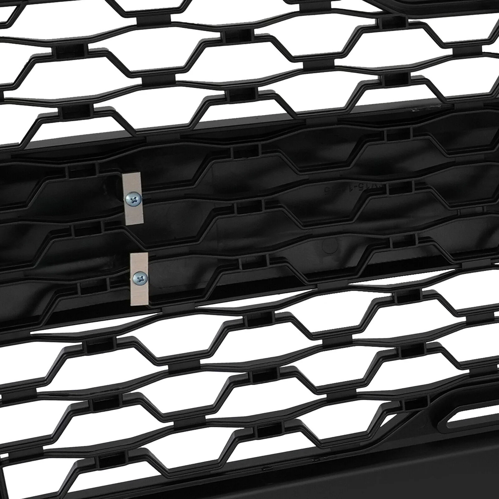 Gloss Black Front Bumper Hood Upper Grille w/Light For 2014-2015 Chevy Silverado 1500 - Image 10