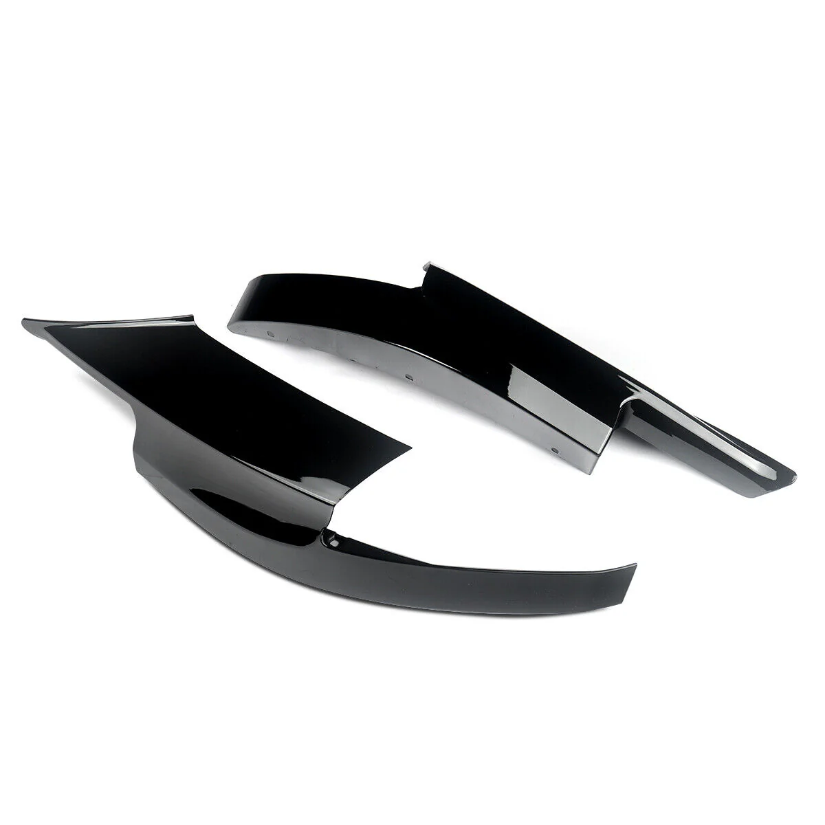 Gloss Black Front Bumper Lip Corner Splitter For BMW F10 M5 2010-2016 - Image 10