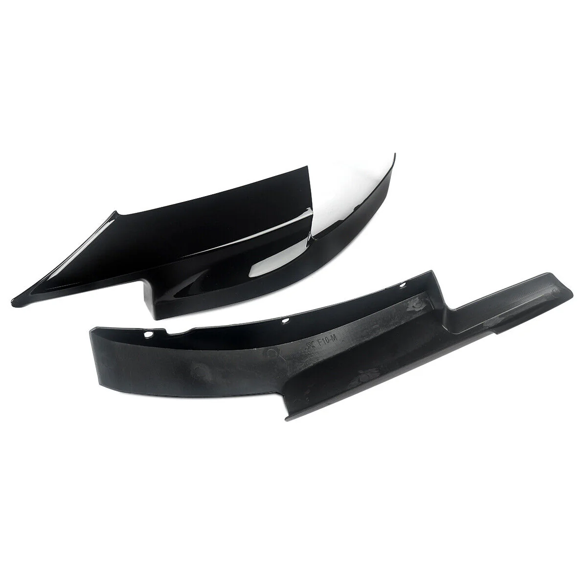 Gloss Black Front Bumper Lip Corner Splitter For BMW F10 M5 2010-2016 - Image 11