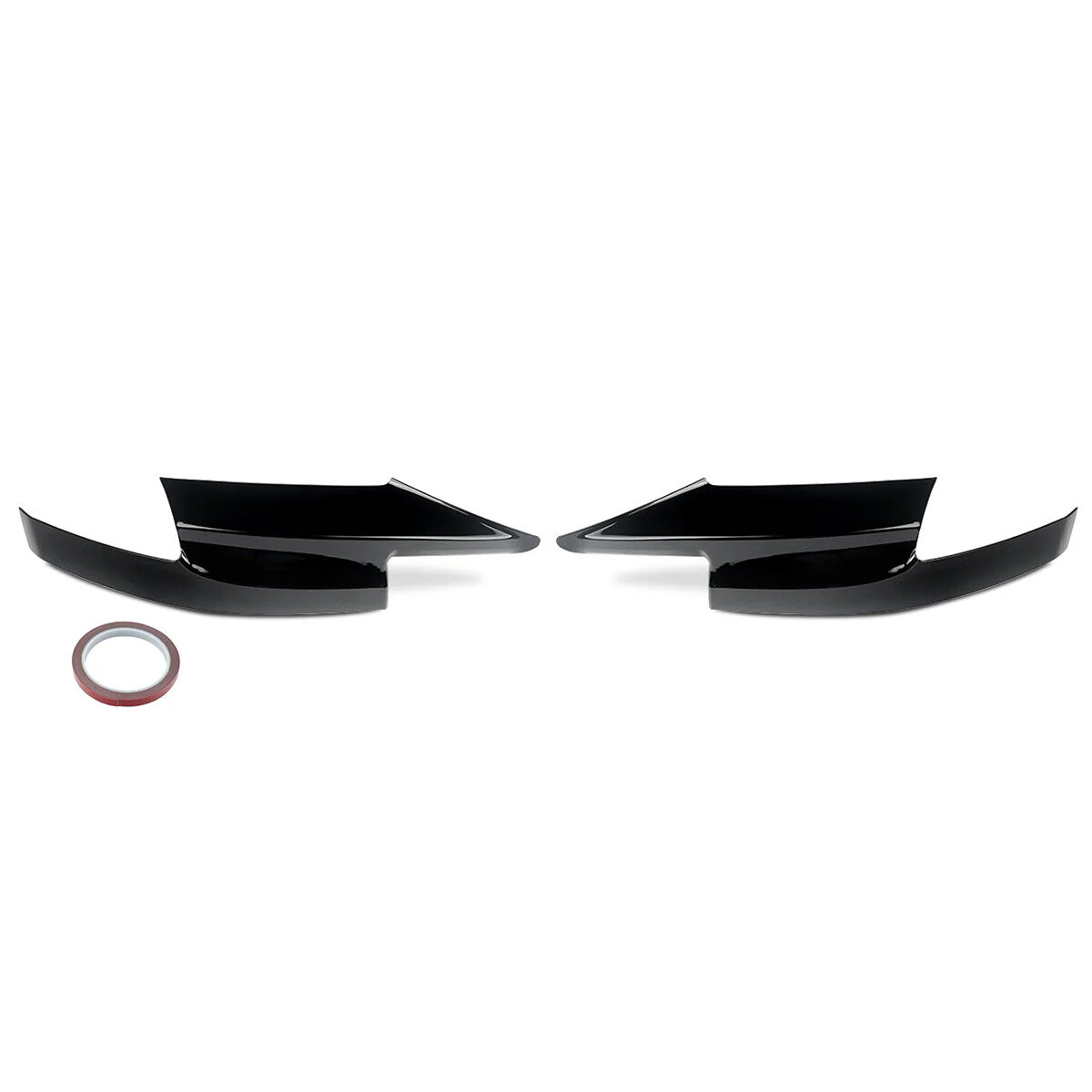 Gloss Black Front Bumper Lip Corner Splitter For BMW F10 M5 2010-2016 - Image 2