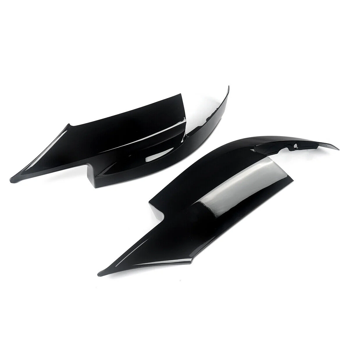Gloss Black Front Bumper Lip Corner Splitter For BMW F10 M5 2010-2016 - Image 4