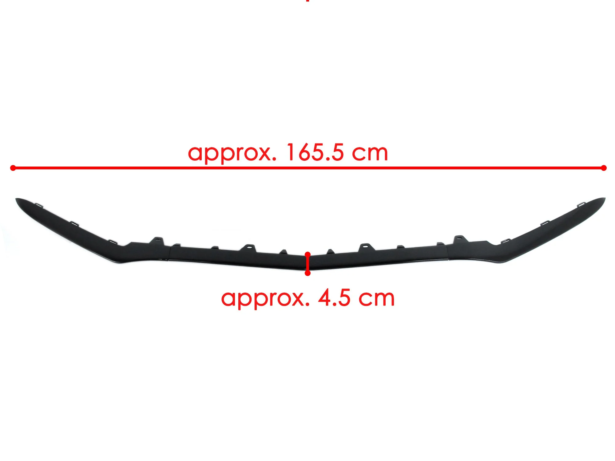 Gloss Black Front Bumper Lip Molding Trims for Mercedes E Class W212 Sedan AMG Pack 2014-2016 di189 - Image 10