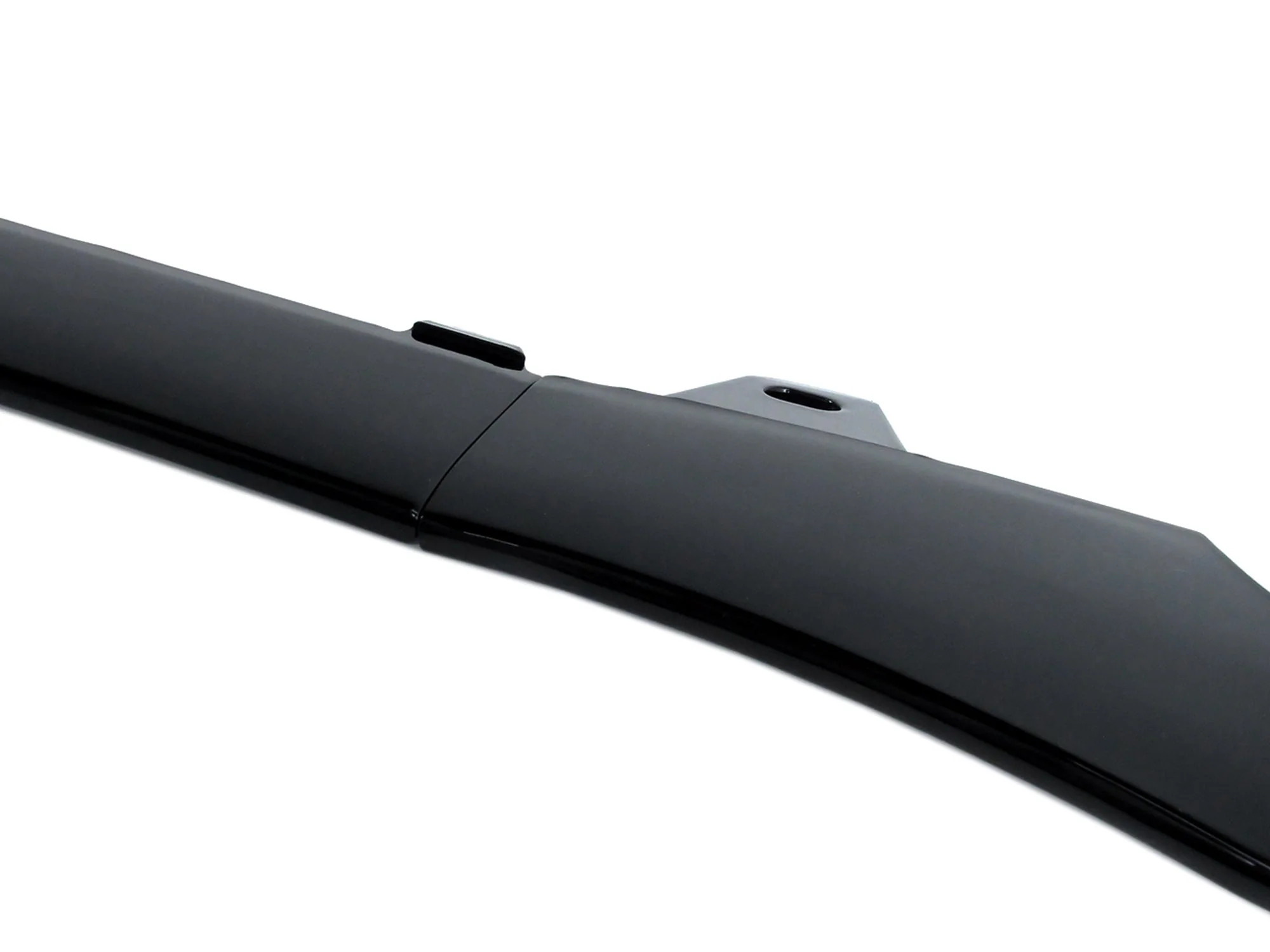 Gloss Black Front Bumper Lip Molding Trims for Mercedes E Class W212 Sedan AMG Pack 2014-2016 di189 - Image 6