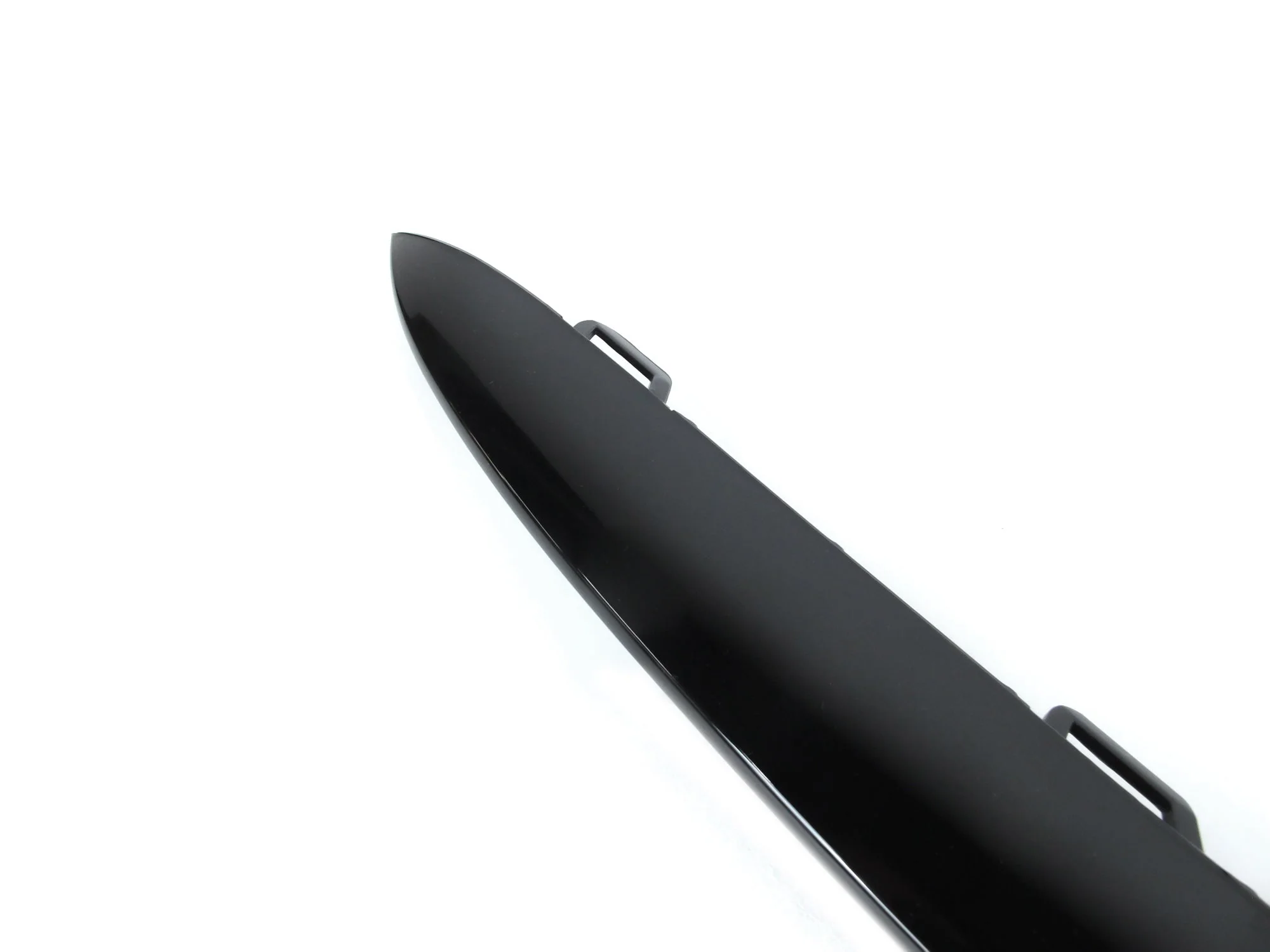 Gloss Black Front Bumper Lip Molding Trims for Mercedes E Class W212 Sedan AMG Pack 2014-2016 di189 - Image 8