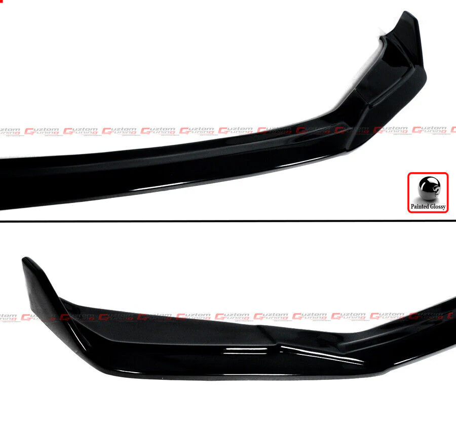 Gloss Black Front Bumper Lip Splitter For 2021-2024 Lexus IS300 IS350 - Image 3