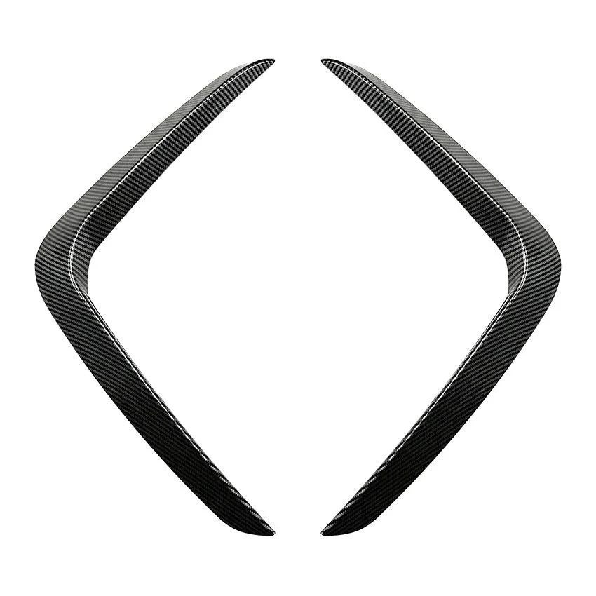 Carbon Black Front Bumper Side Air Vent Trim For BMW X3 X4 G01 G02 M Sport 2022-2023 - Image 17