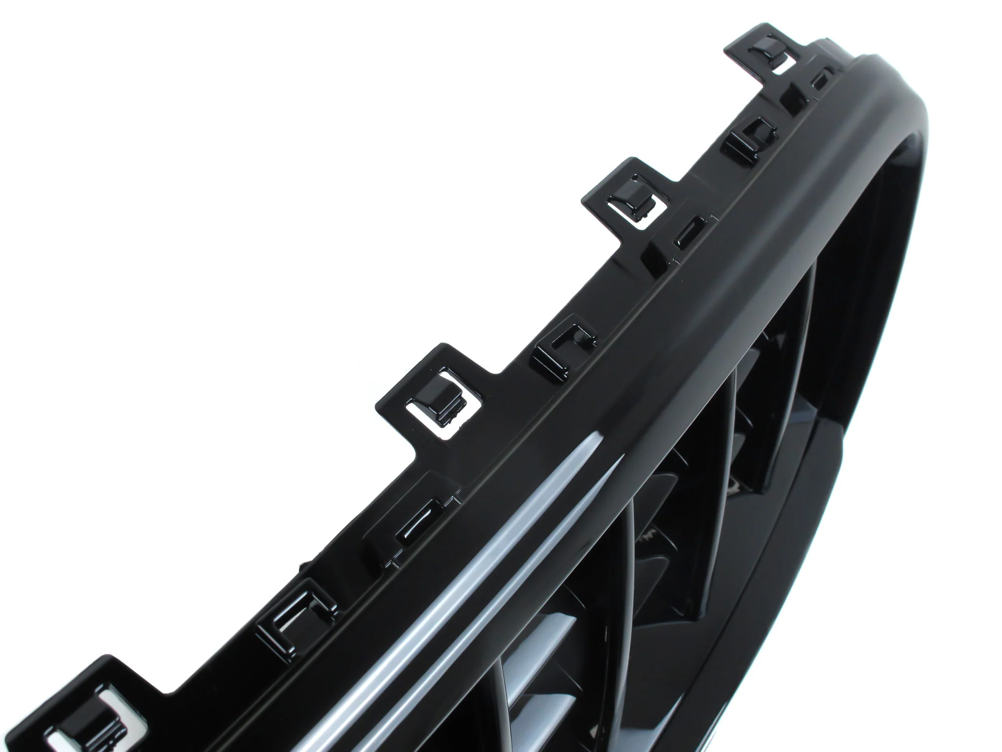 Gloss Black Front Upper Grille for Audi Q7 2007-2015 Premium/Prestige/S-Line - Image 11