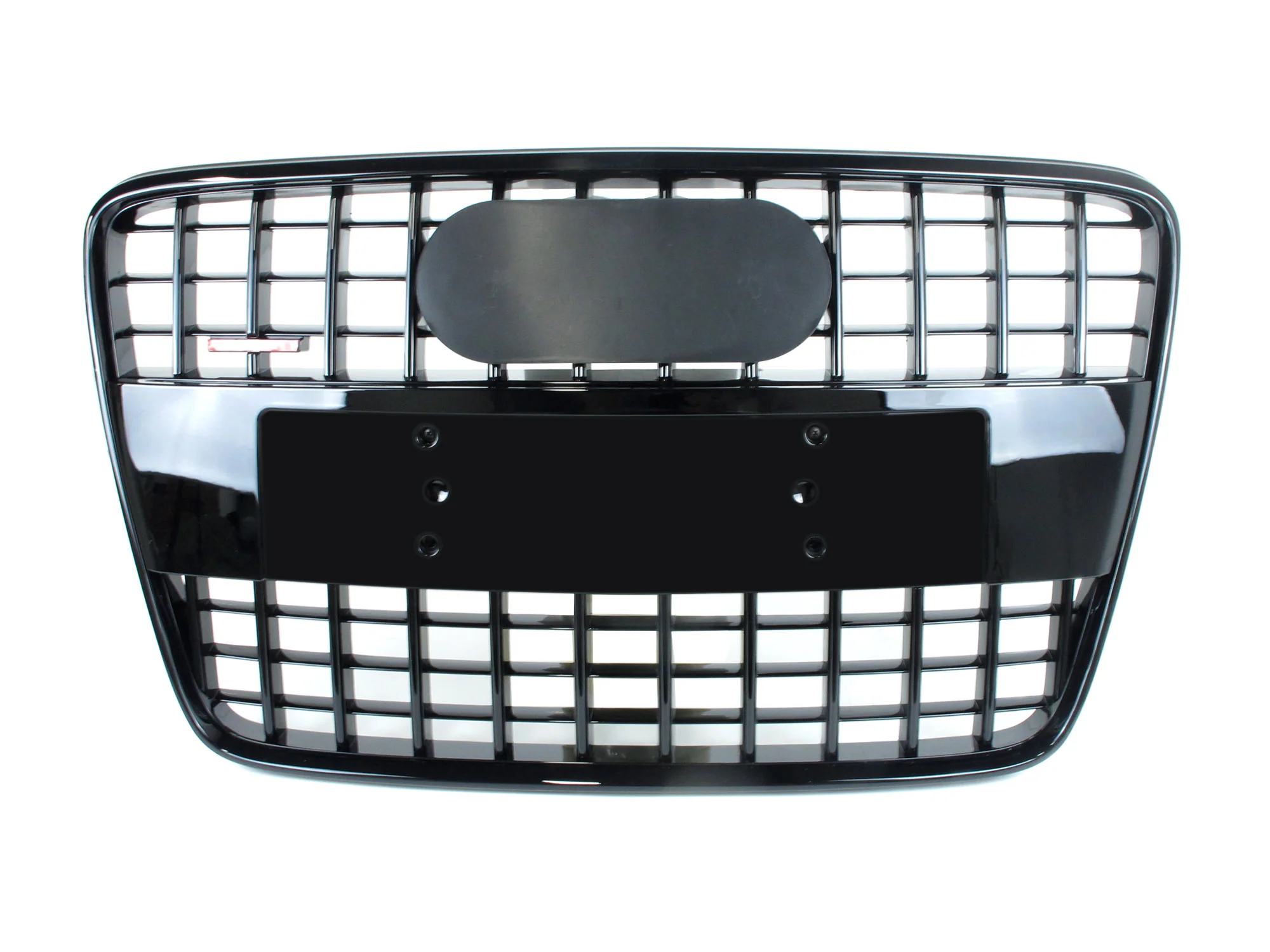 Gloss Black Front Upper Grille for Audi Q7 2007-2015 Premium/Prestige/S-Line - Image 6