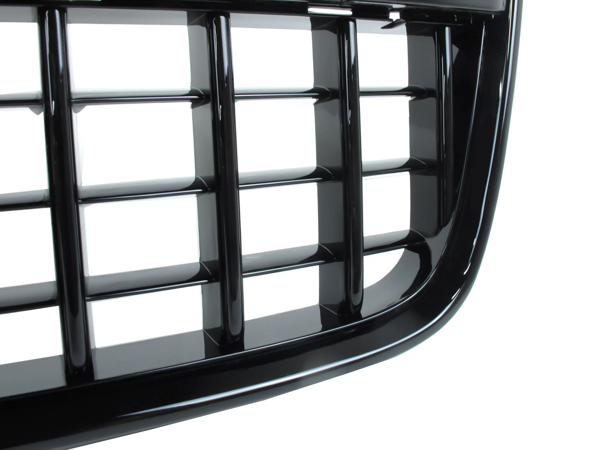 Gloss Black Front Upper Grille for Audi Q7 2007-2015 Premium/Prestige/S-Line - Image 9