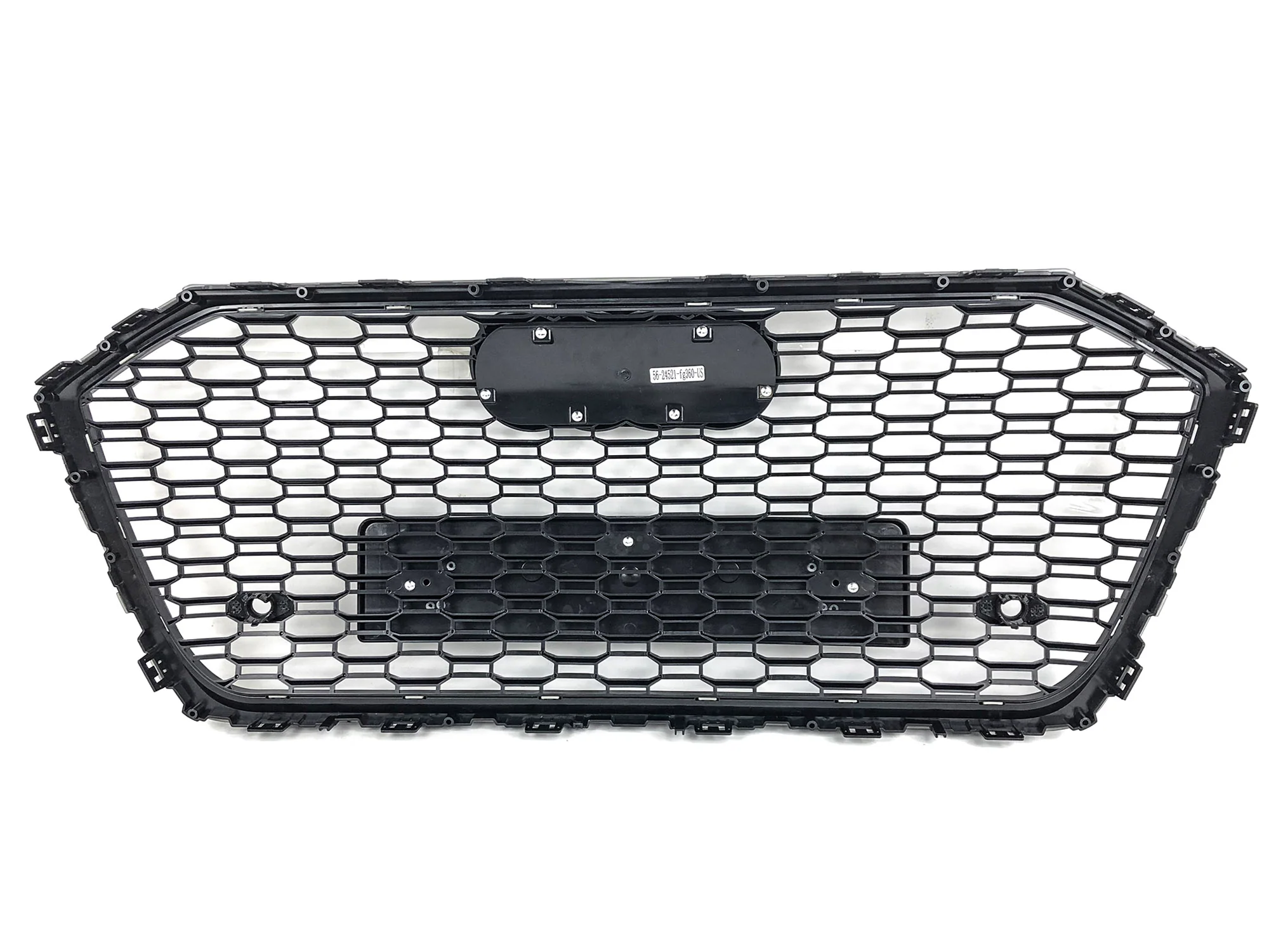 RS6 Style Front Bumper Grille Honeycomb Mesh For Audi A6 S6 C8 2019-2024 - Image 10