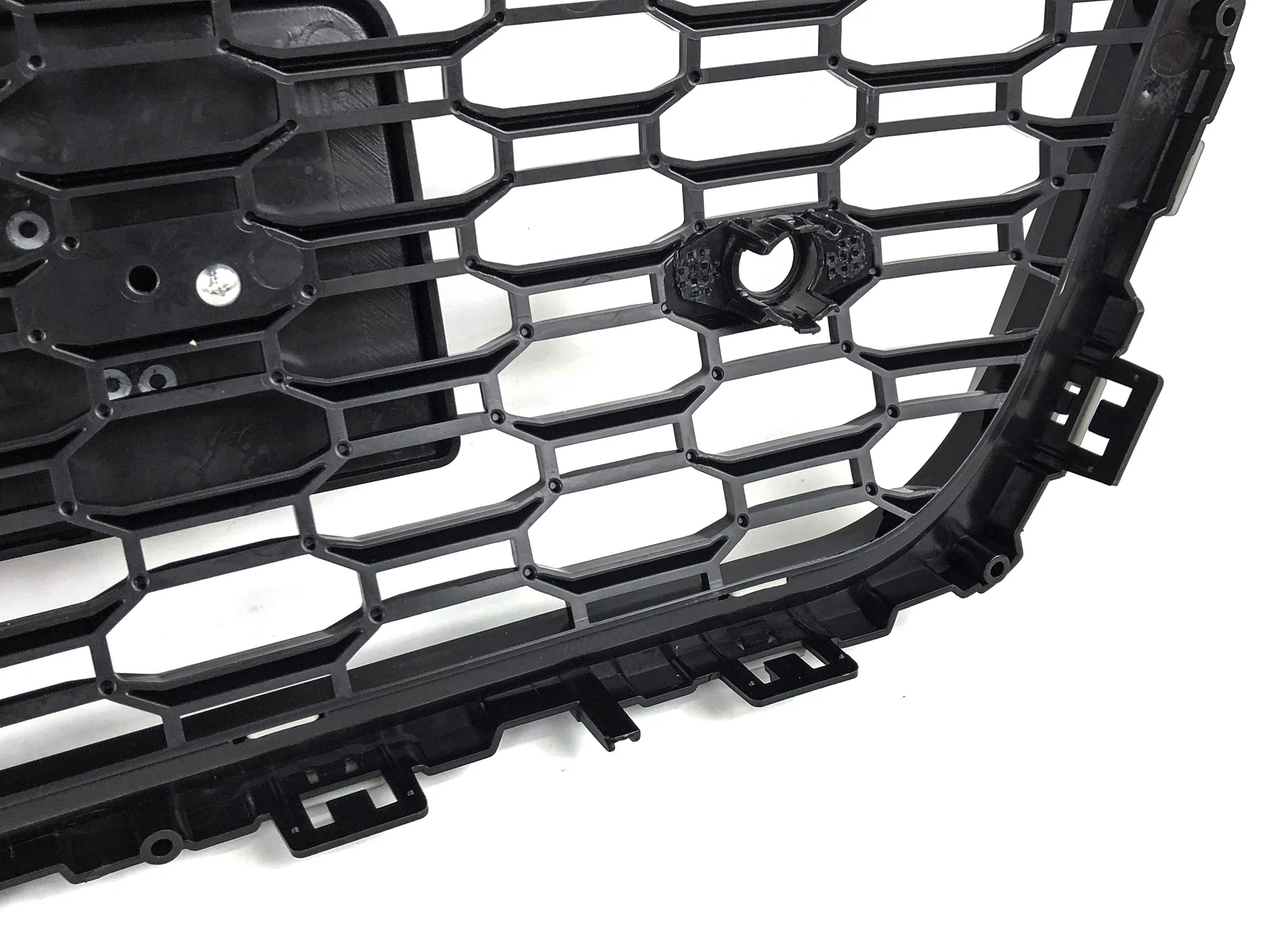 RS6 Style Front Bumper Grille Honeycomb Mesh For Audi A6 S6 C8 2019-2024 - Image 11