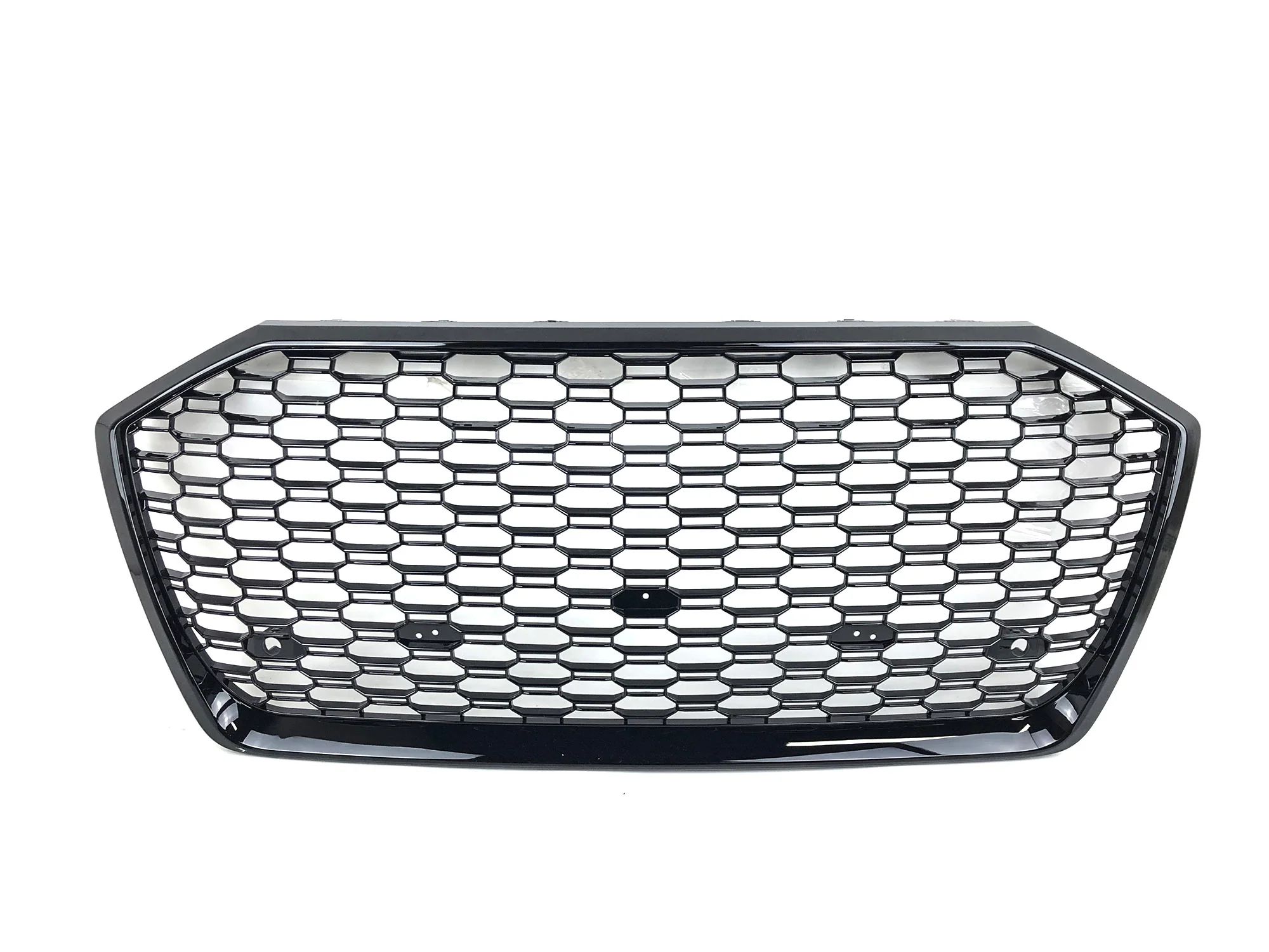 RS6 Style Front Bumper Grille Honeycomb Mesh For Audi A6 S6 C8 2019-2024 - Image 14