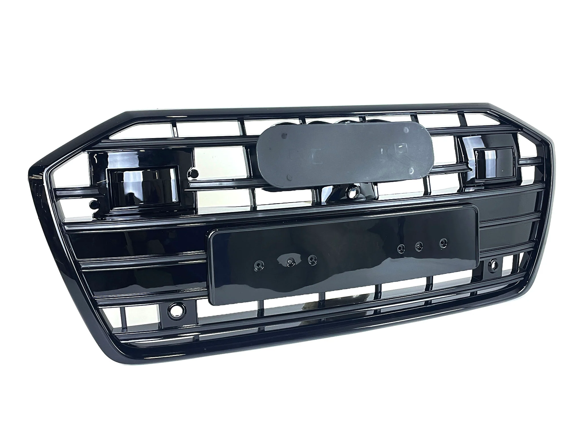 Gloss Black Front Grill for Audi A6 C8 S6 2019-2024 with ACC fg321 - Image 6