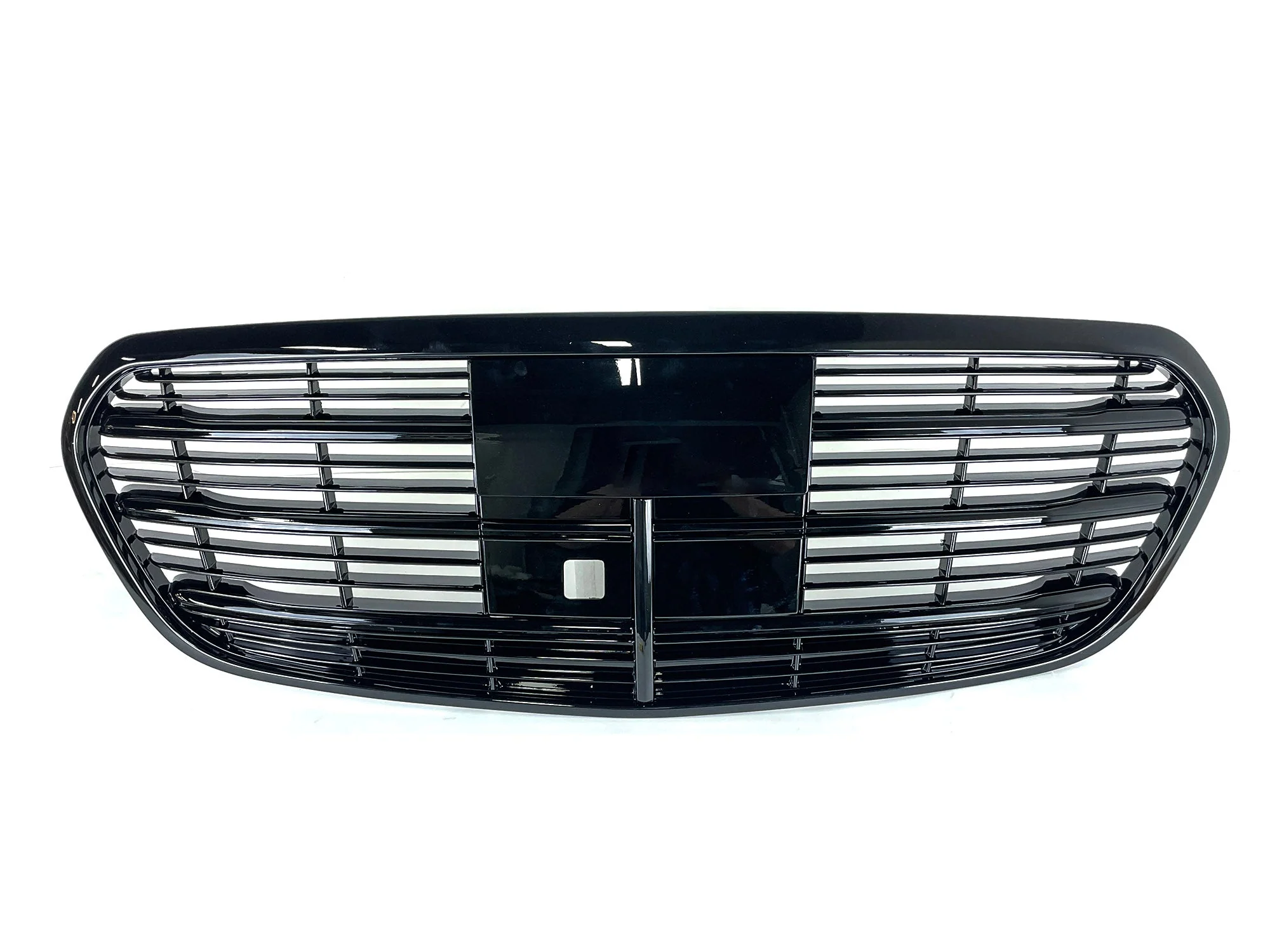 Gloss Black Front Bumper Grille for Mercedes W223 Sedan S400 S500 S450 S580 2021-2024 - Image 4