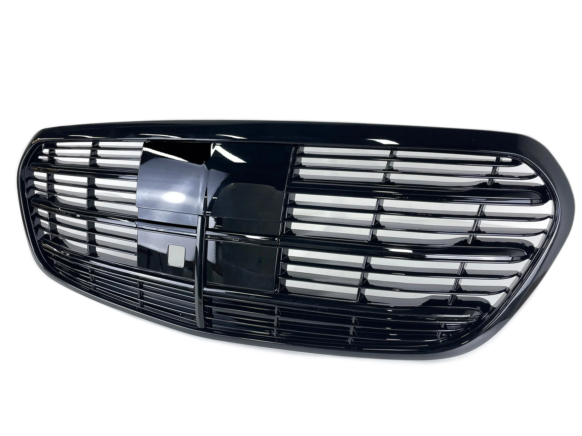 Gloss Black Front Bumper Grille for Mercedes W223 Sedan S400 S500 S450 S580 2021-2024 - Image 6