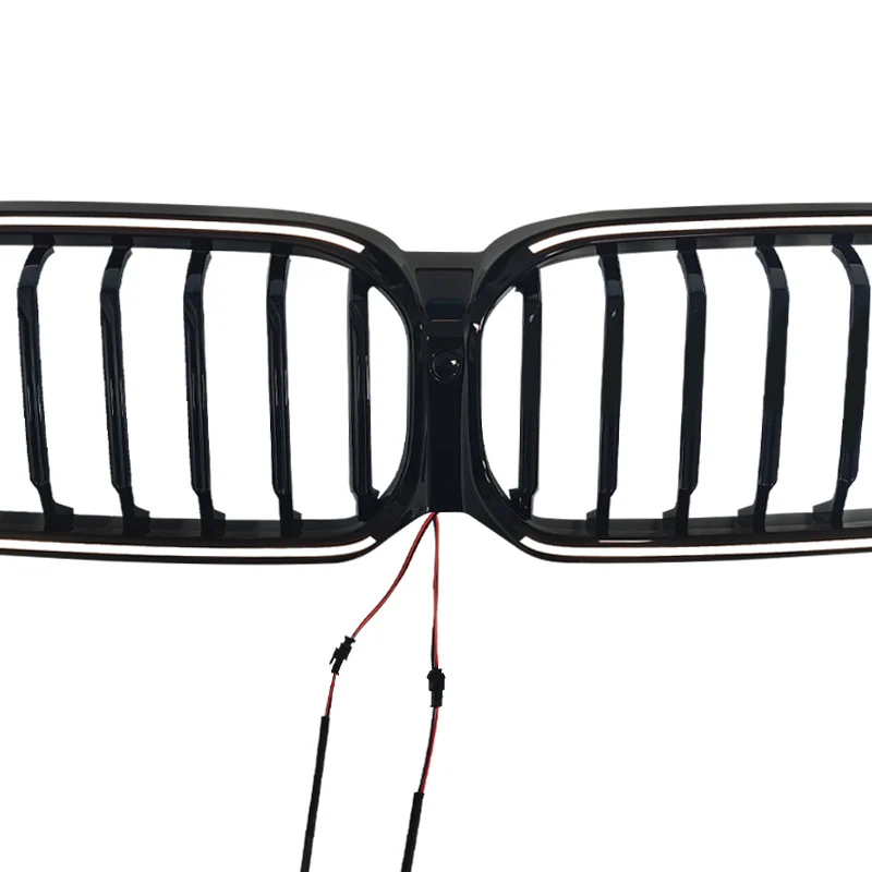 Gloss Black Front Kidney Grille LED Light For 2021-2023 BMW G30 G31 540i 550i - Image 3