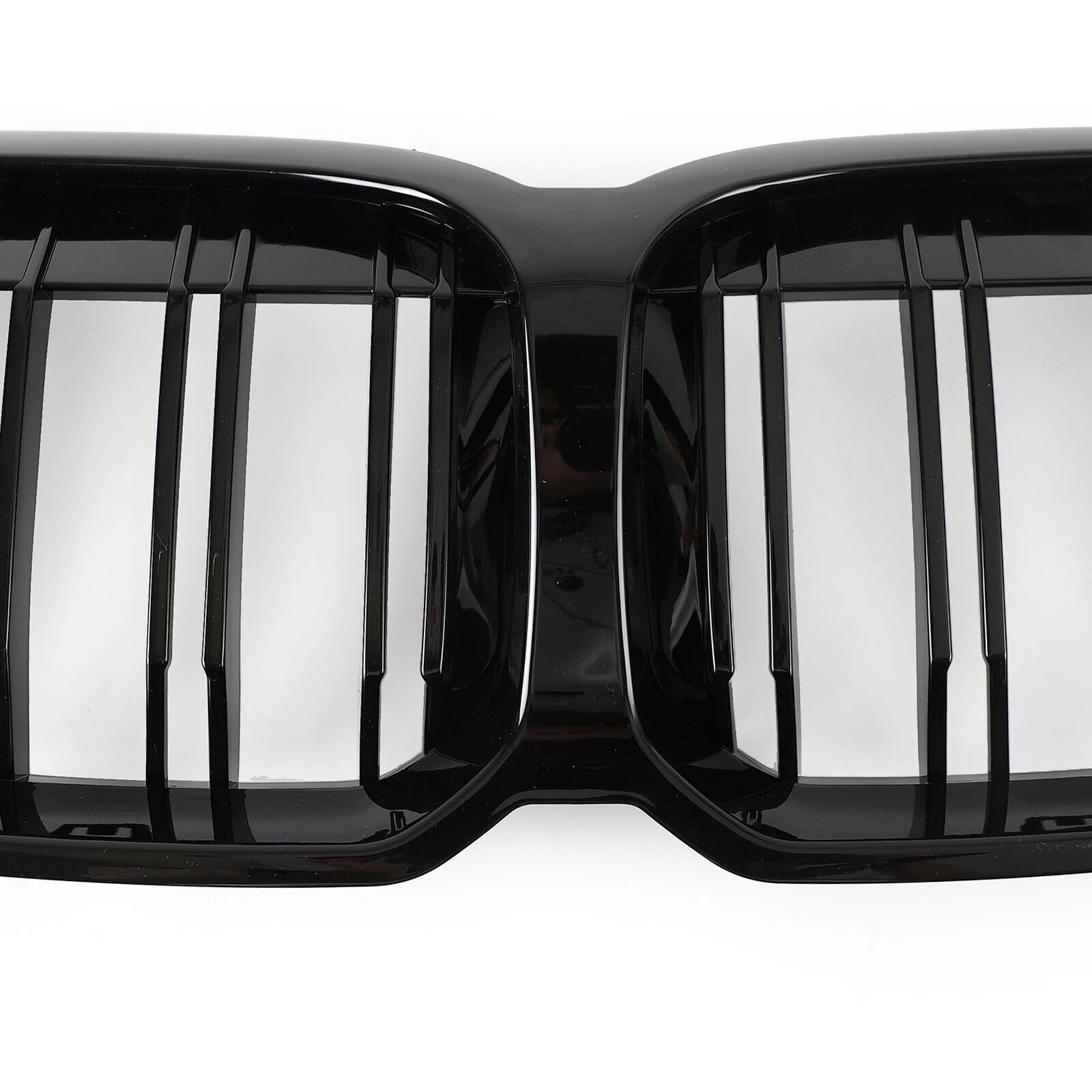 Gloss Black Front Kidney Hood Grille For BMW F40 1-Series 2020-2024 - Image 8