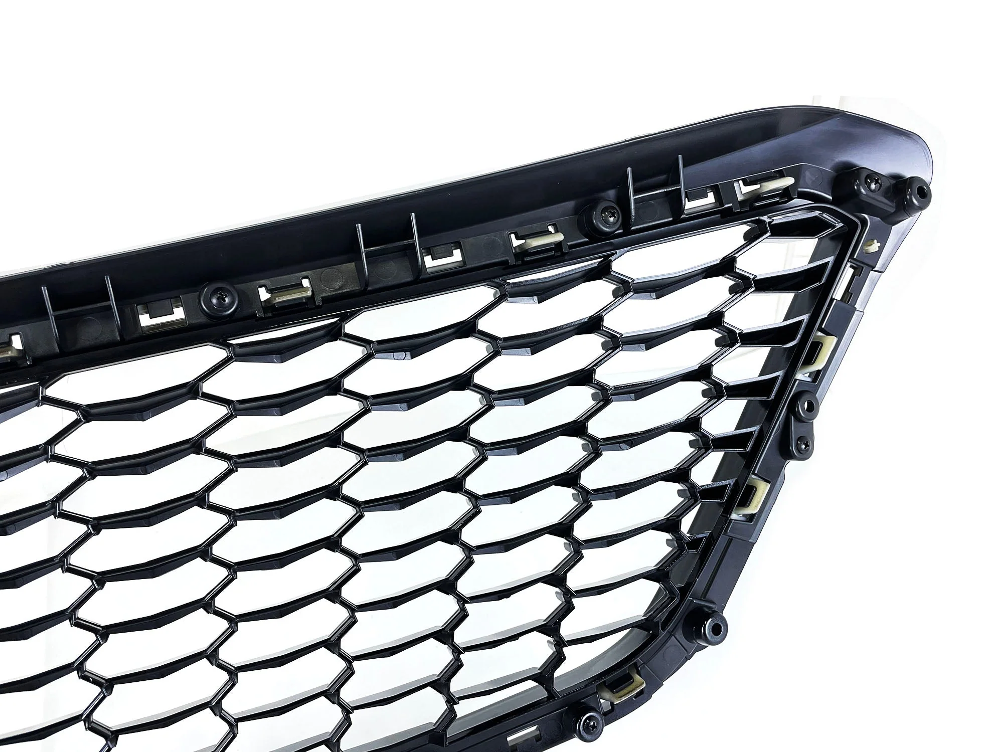Gloss Black Front Upper Grill Honeycomb for Cadillac XT4 2019-2023 w/o Camera - Image 11