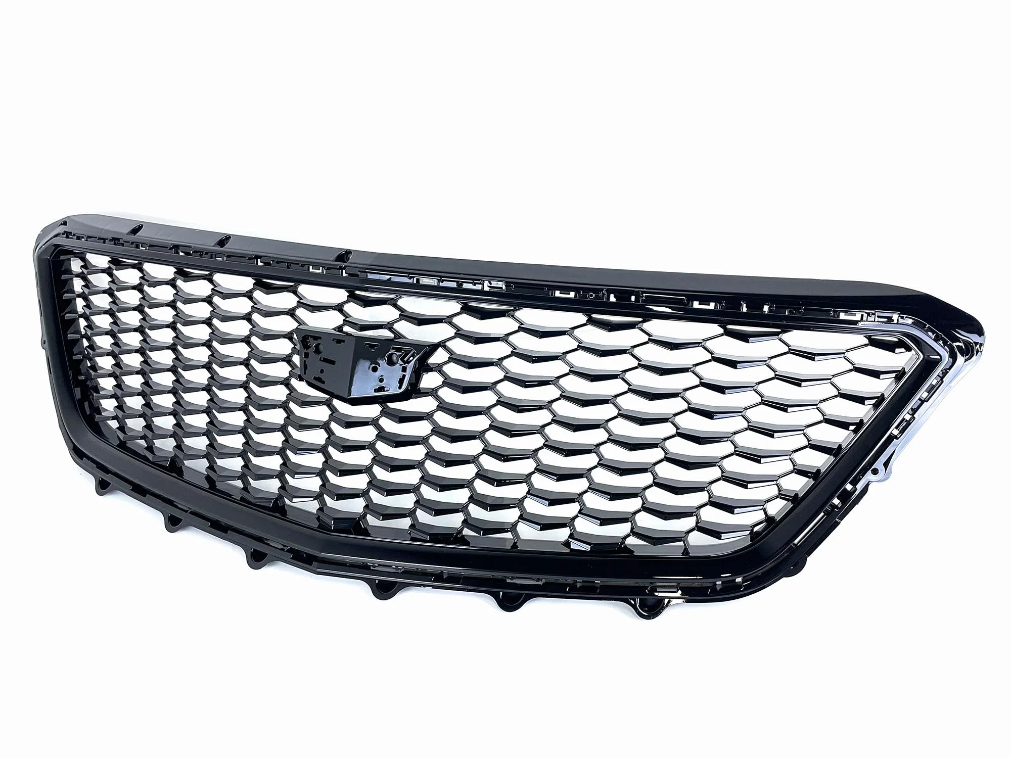 Gloss Black Front Upper Grill Honeycomb for Cadillac XT4 2019-2023 w/o Camera - Image 5