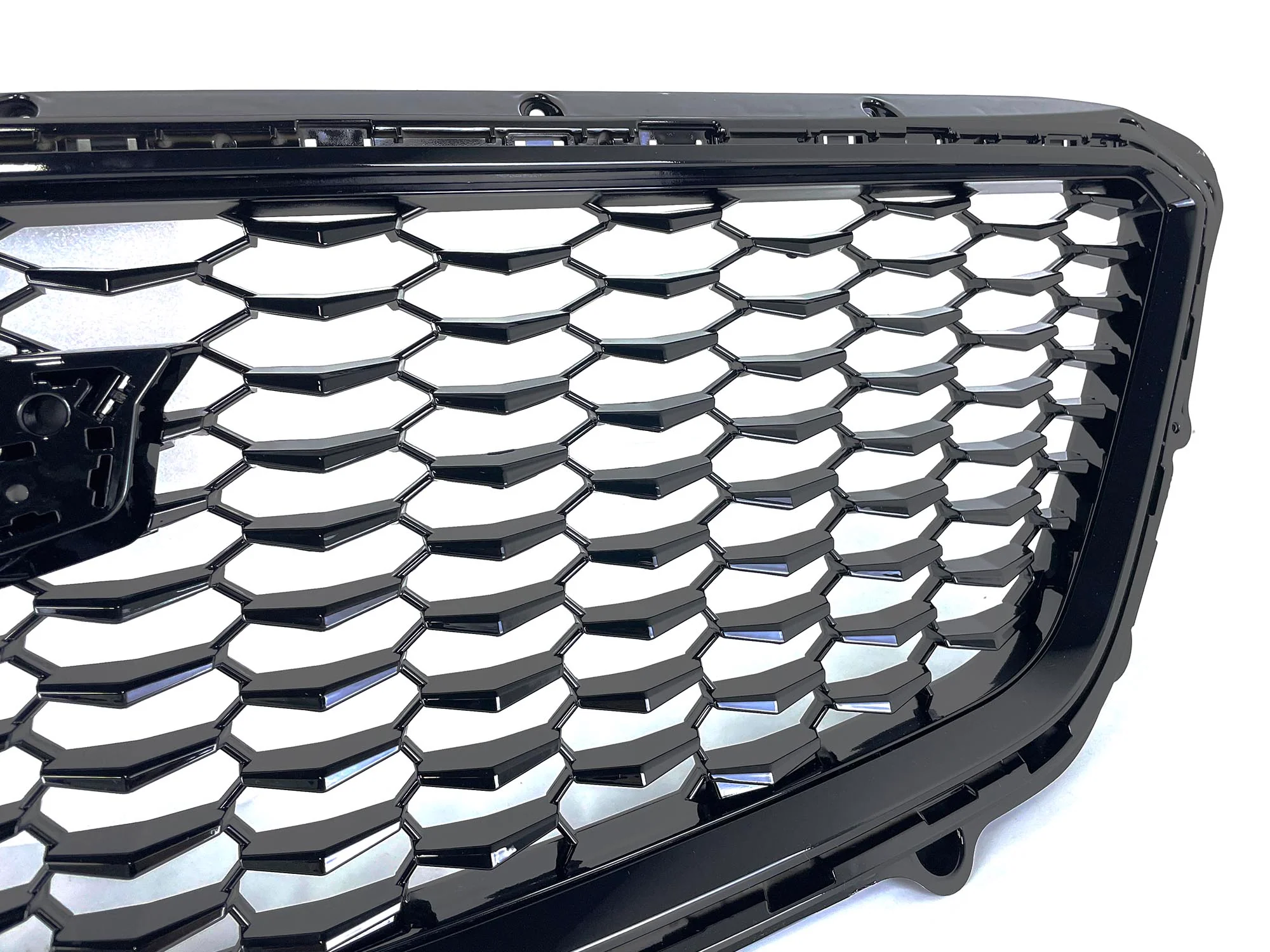 Gloss Black Front Upper Grill Honeycomb for Cadillac XT4 2019-2023 w/o Camera - Image 6