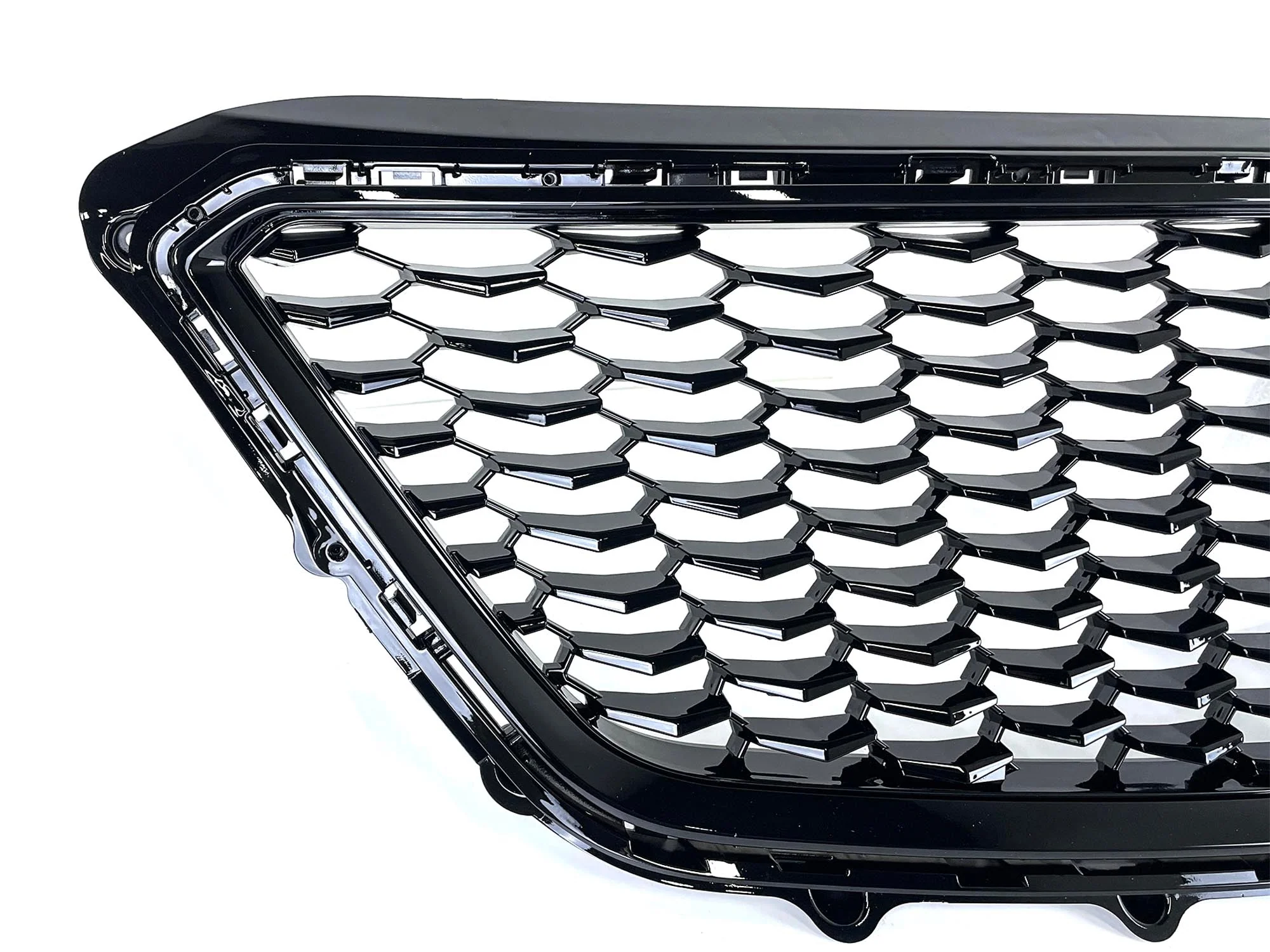 Gloss Black Front Upper Grill Honeycomb for Cadillac XT4 2019-2023 w/o Camera - Image 8