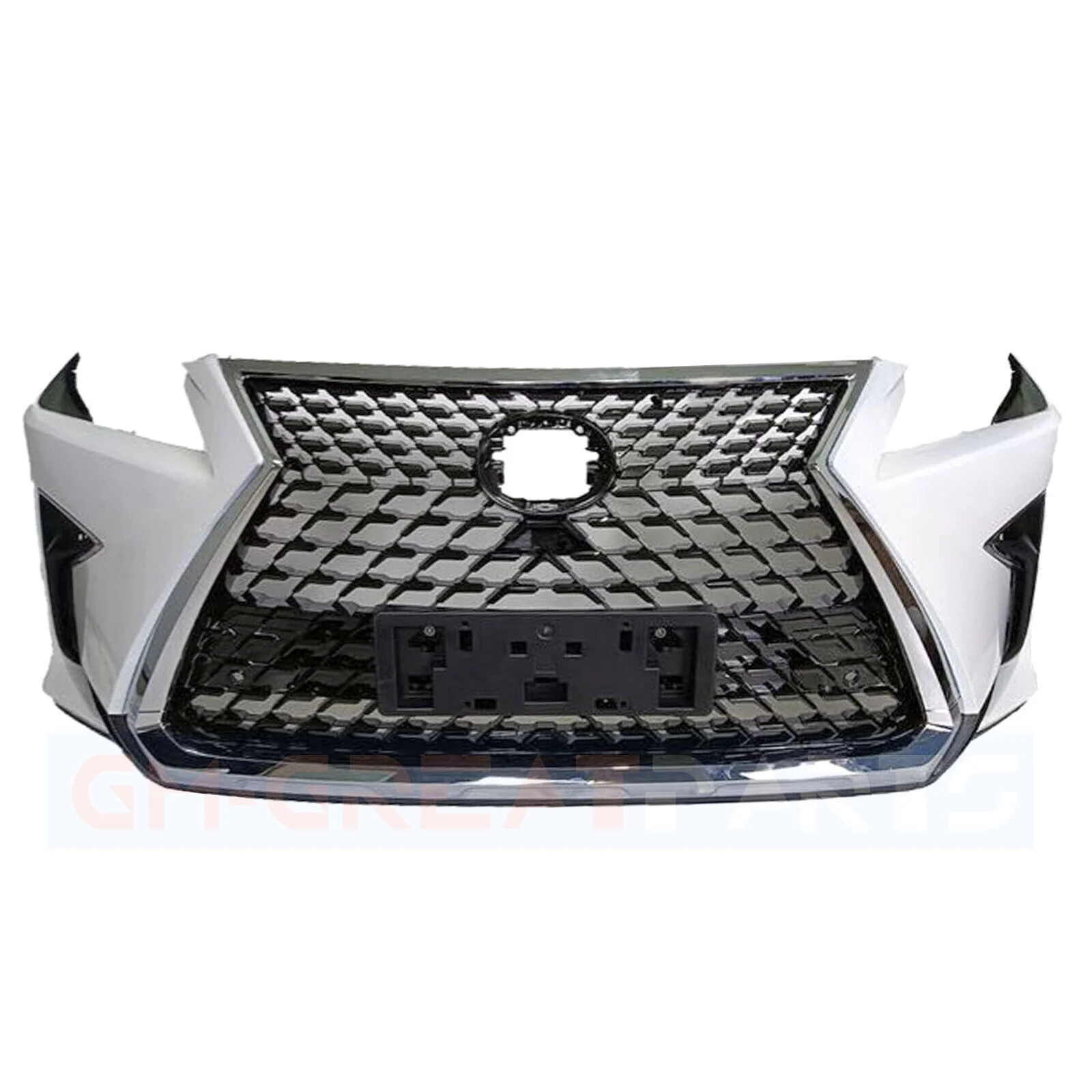 Gloss Black Front Upper Grille for 2016-2019 Lexus RX350 RX450H RX350L - Image 2
