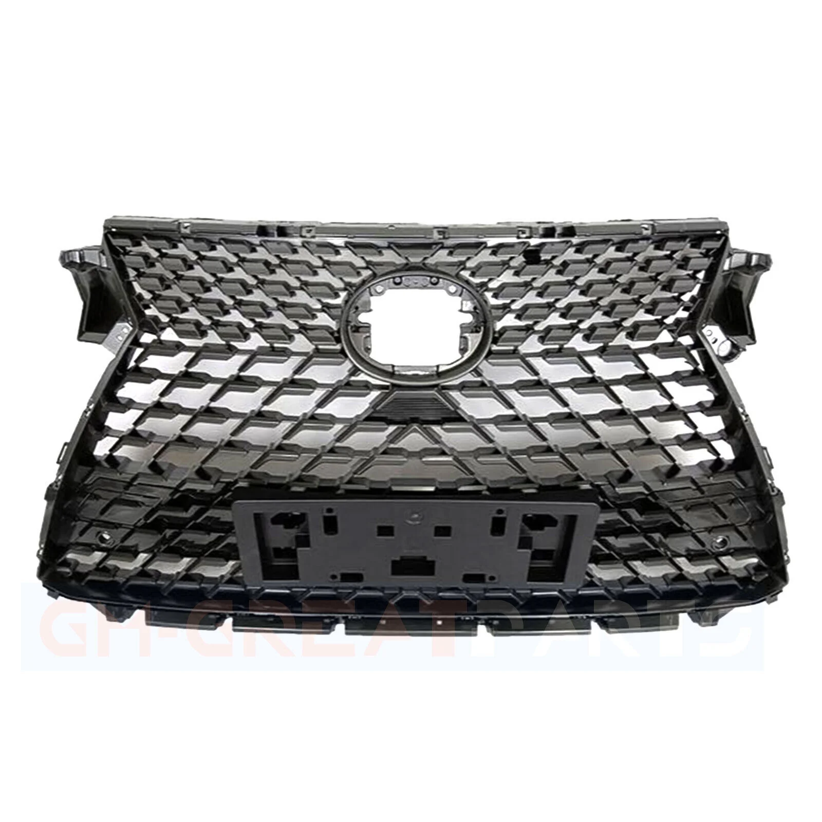 Gloss Black Front Upper Grille for 2016-2019 Lexus RX350 RX450H RX350L - Image 4
