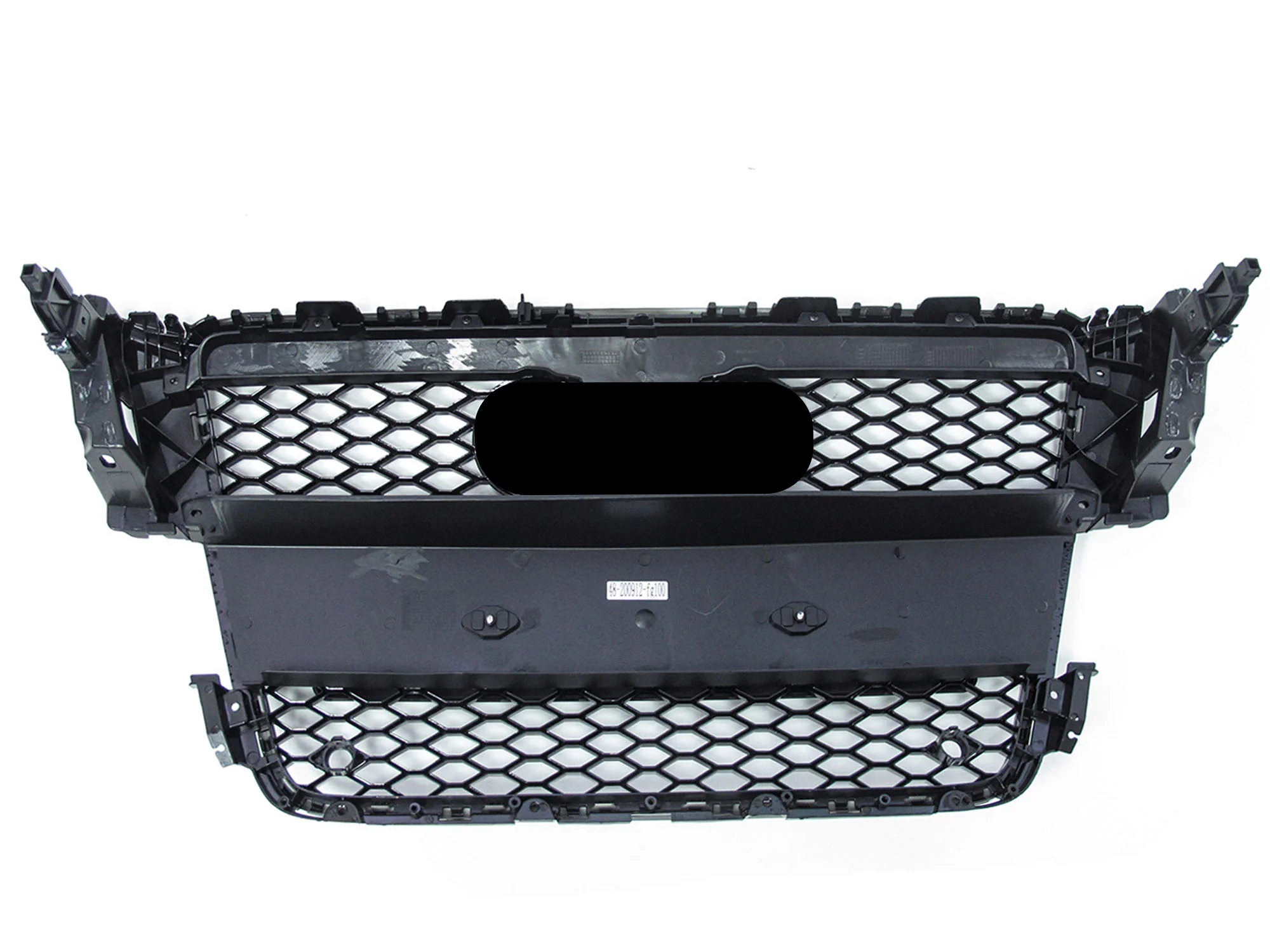 Gloss Black Honeycomb Front Grille For AUDI A5 B8 S5 8T 2008 2009-2012 - Image 9