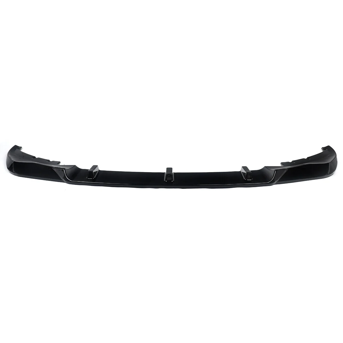 Gloss Black R Style Front Bumper Lip Spoiler for 2019–2022 BMW 7-Series G11 G12 w/ M-Sport Bumper - Image 5