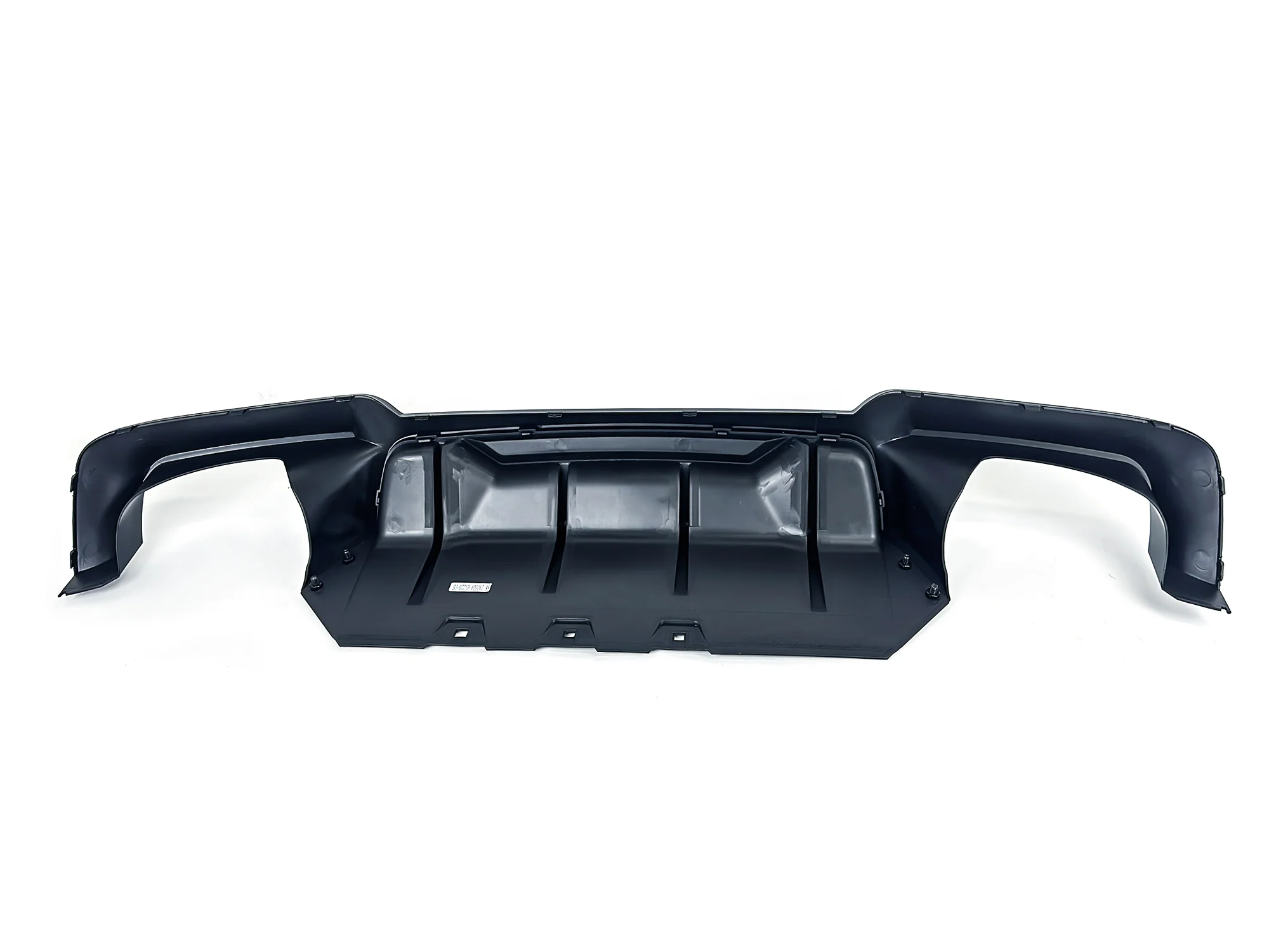 Gloss Black Rear Bumper Diffuser Lip Fit For 2012-2016 BMW 5 Series F10 - Image 7