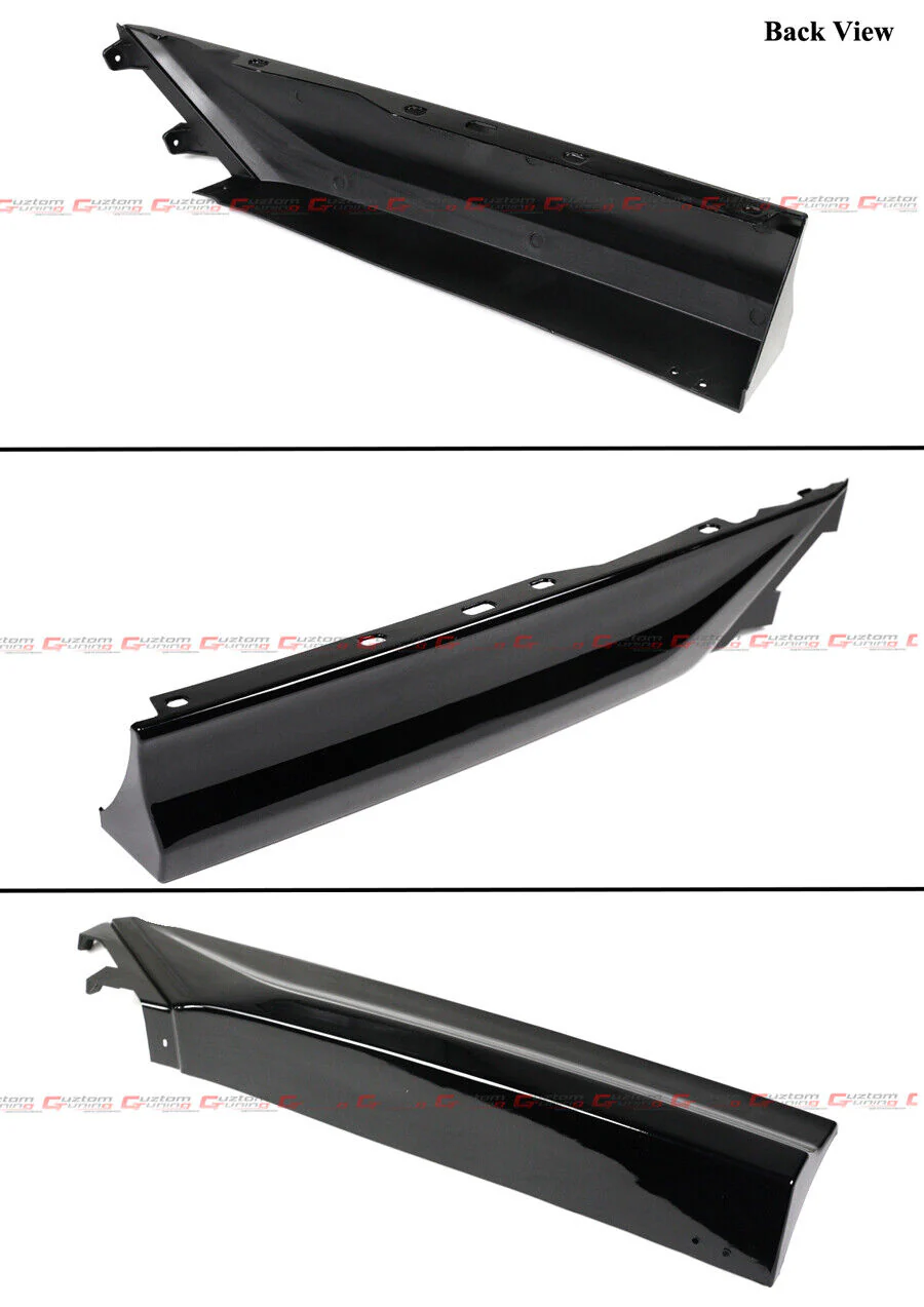 Gloss Black Rear Bumper Diffuser w/ LED Light Exhaust Tips fit for 2023-2026 Honda Accord - Image 6