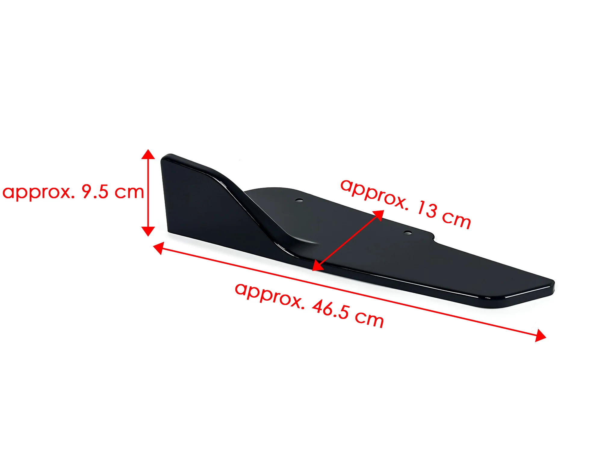 Gloss Black Rear Bumper Side Splitter for BMW 3-Series G20 M340i 2023 2024 - Image 13