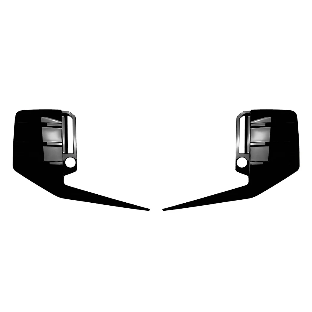 Gloss Black Rear Bumper Side Vent Canards for BMW M2 G87 2023 2024 - Image 2