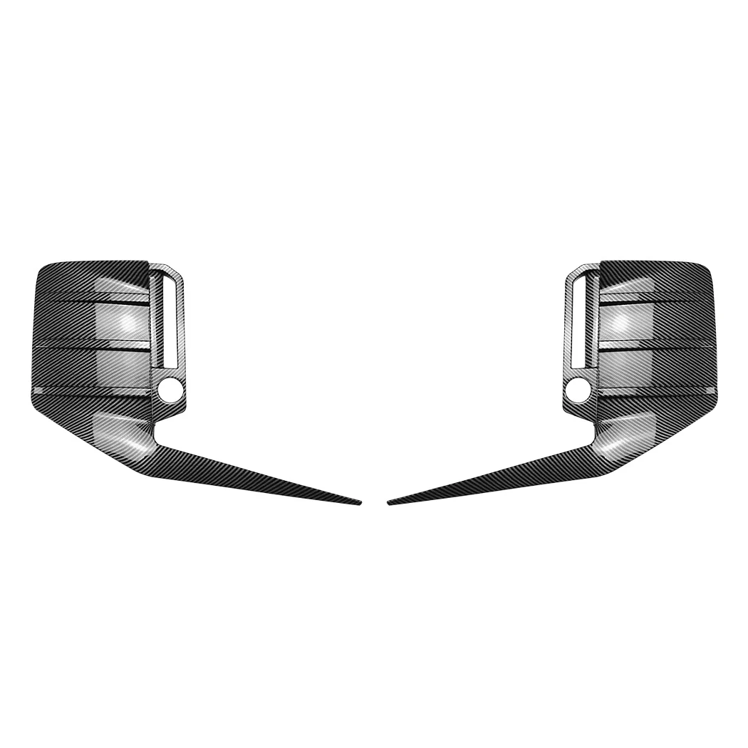 Gloss Black Rear Bumper Side Vent Canards for BMW M2 G87 2023 2024 - Image 5