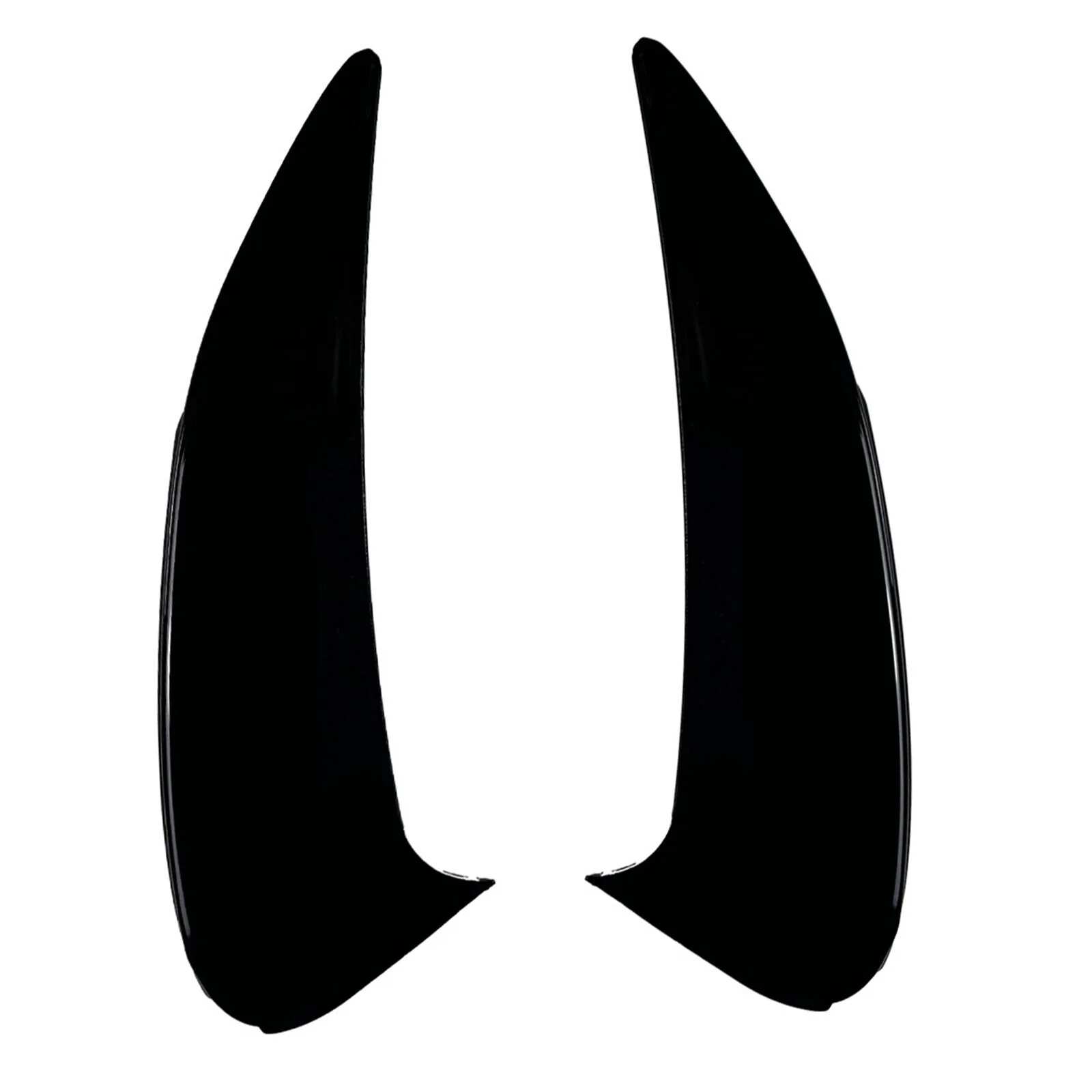 Gloss Black Rear Bumper Side Vent Canards For Mercedes CLE Coupe C236 A236 2024 2025+ - Image 3