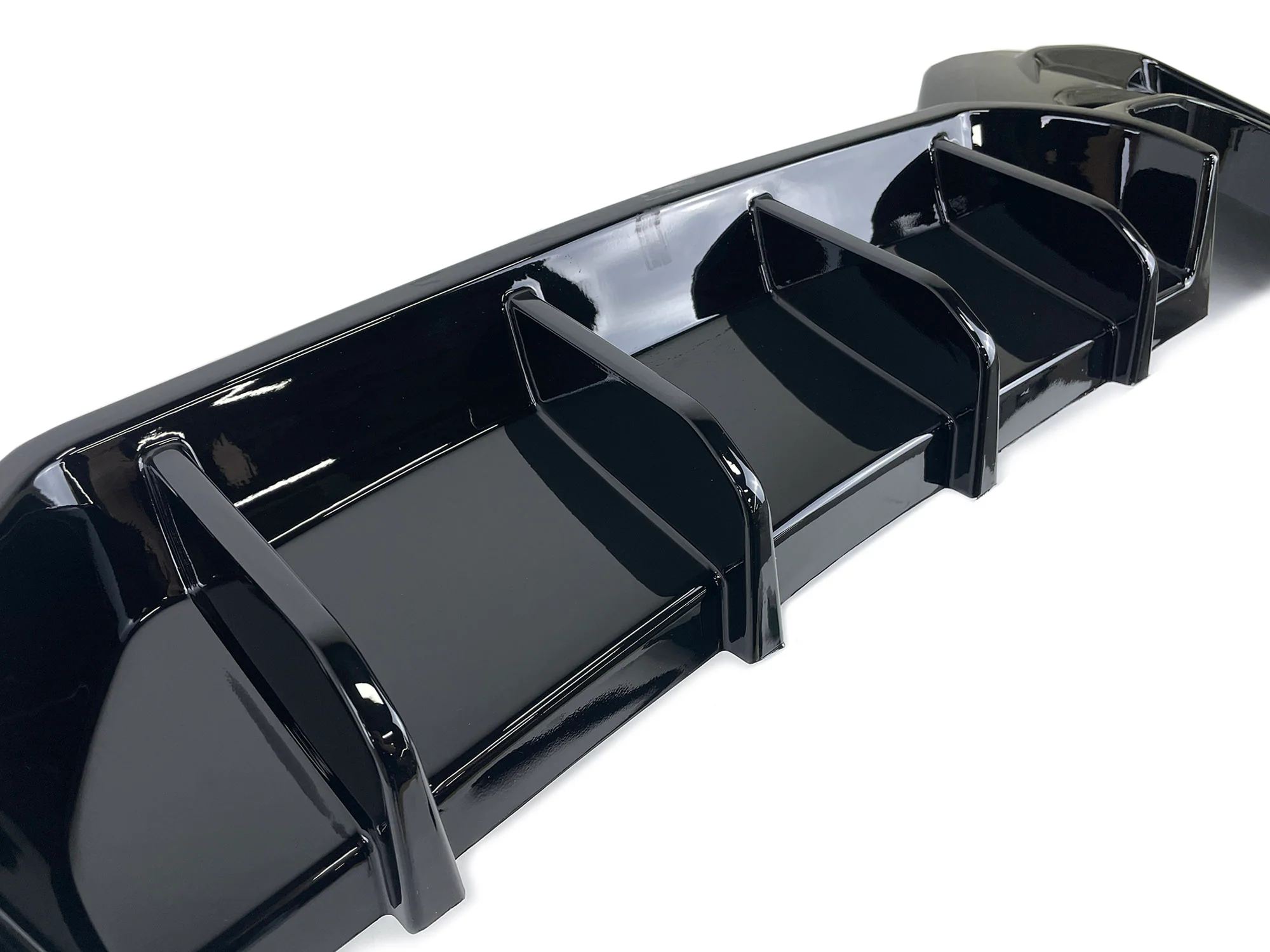 Gloss Black Rear Diffuser for BMW 1 Series F20 LCI 120i 125 M135i & M140i M-Sport 2015-2019 - Image 9
