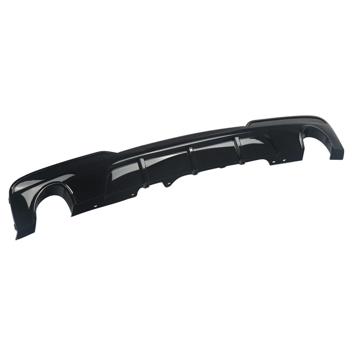 Gloss Black Rear Diffuser For BMW 5 Series F10 535i M Sport 2010-2016