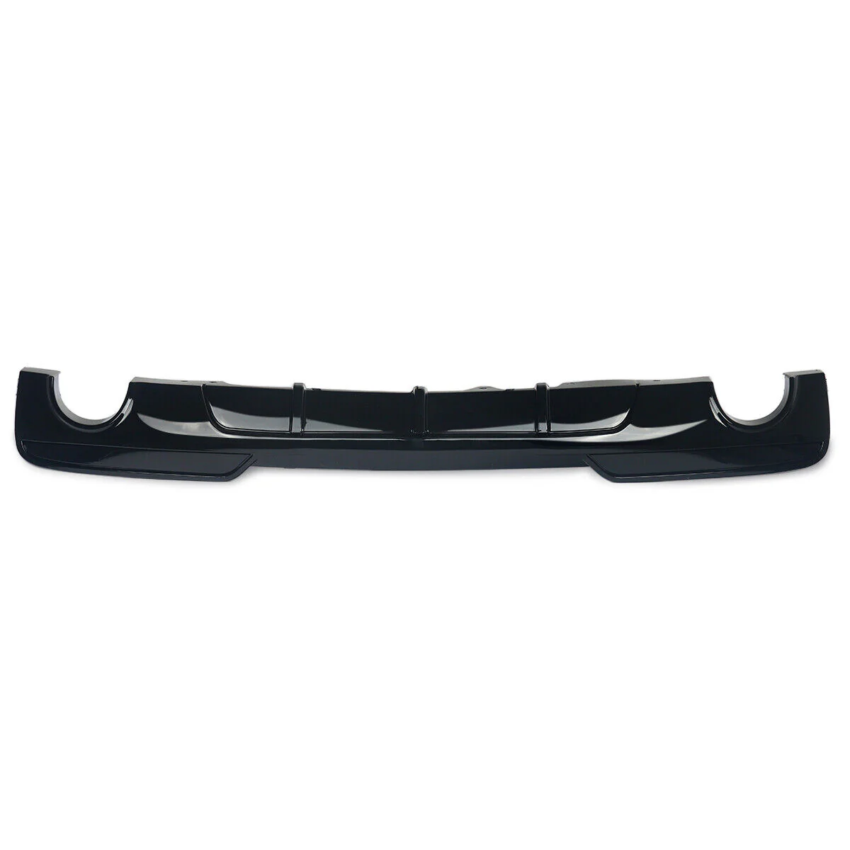 Gloss Black Rear Diffuser For BMW 5 Series F10 535i M Sport 2010-2016 - Image 2