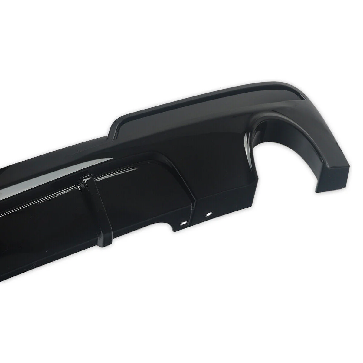 Gloss Black Rear Diffuser For BMW 5 Series F10 535i M Sport 2010-2016 - Image 8