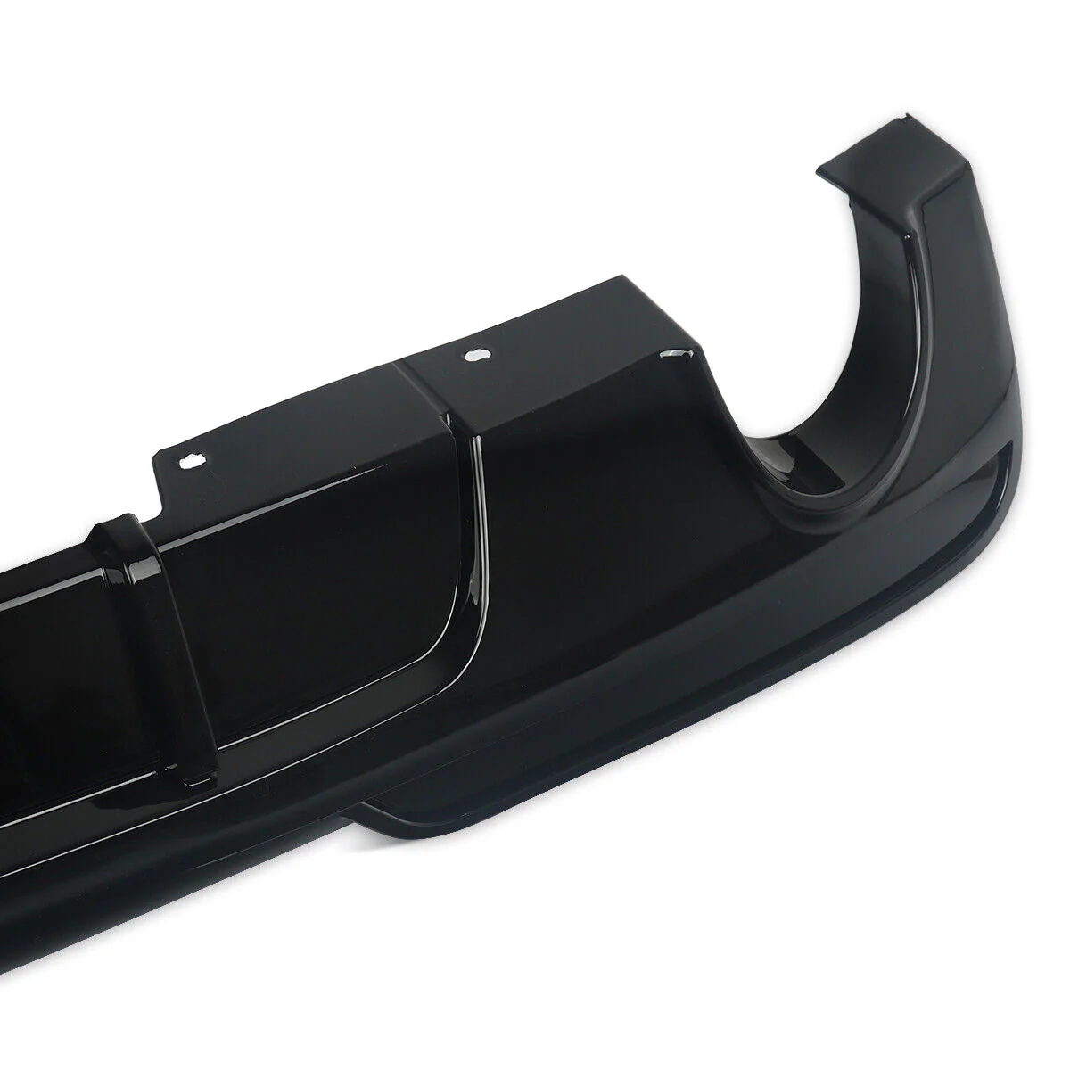 Gloss Black Rear Diffuser For BMW 5 Series F10 535i M Sport 2010-2016 - Image 9