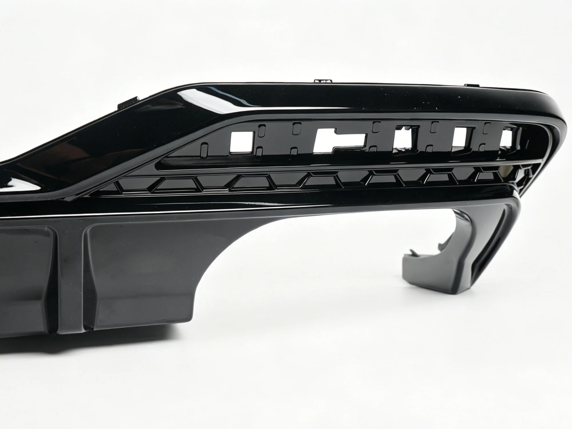 S5 Style Rear Diffuser Lip W/ Black Exhaust Tips For Audi A5 B9.5 S-Line 2020-2025 - Image 5
