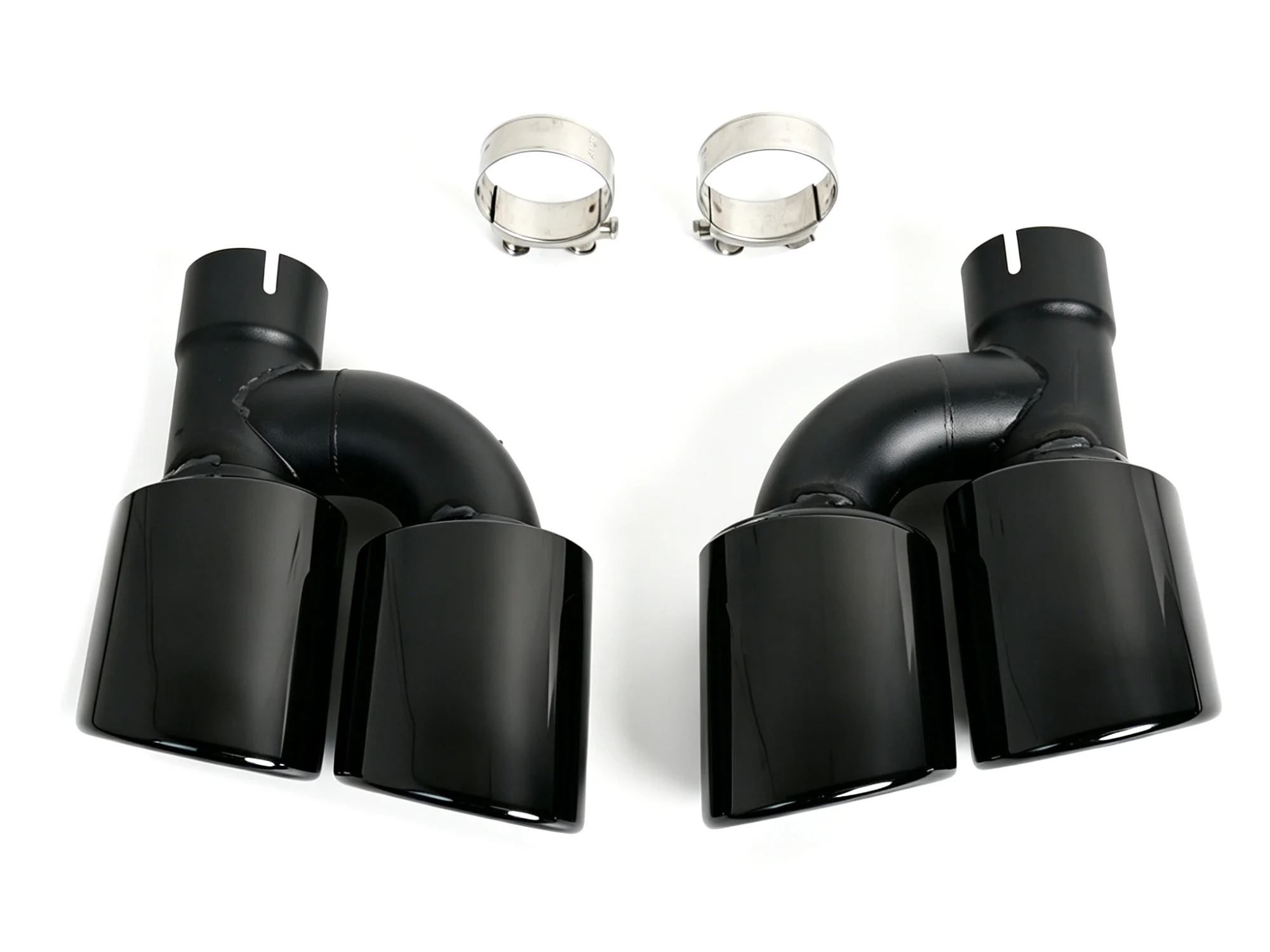 S5 Style Rear Diffuser Lip W/ Black Exhaust Tips For Audi A5 B9.5 S-Line 2020-2025 - Image 9